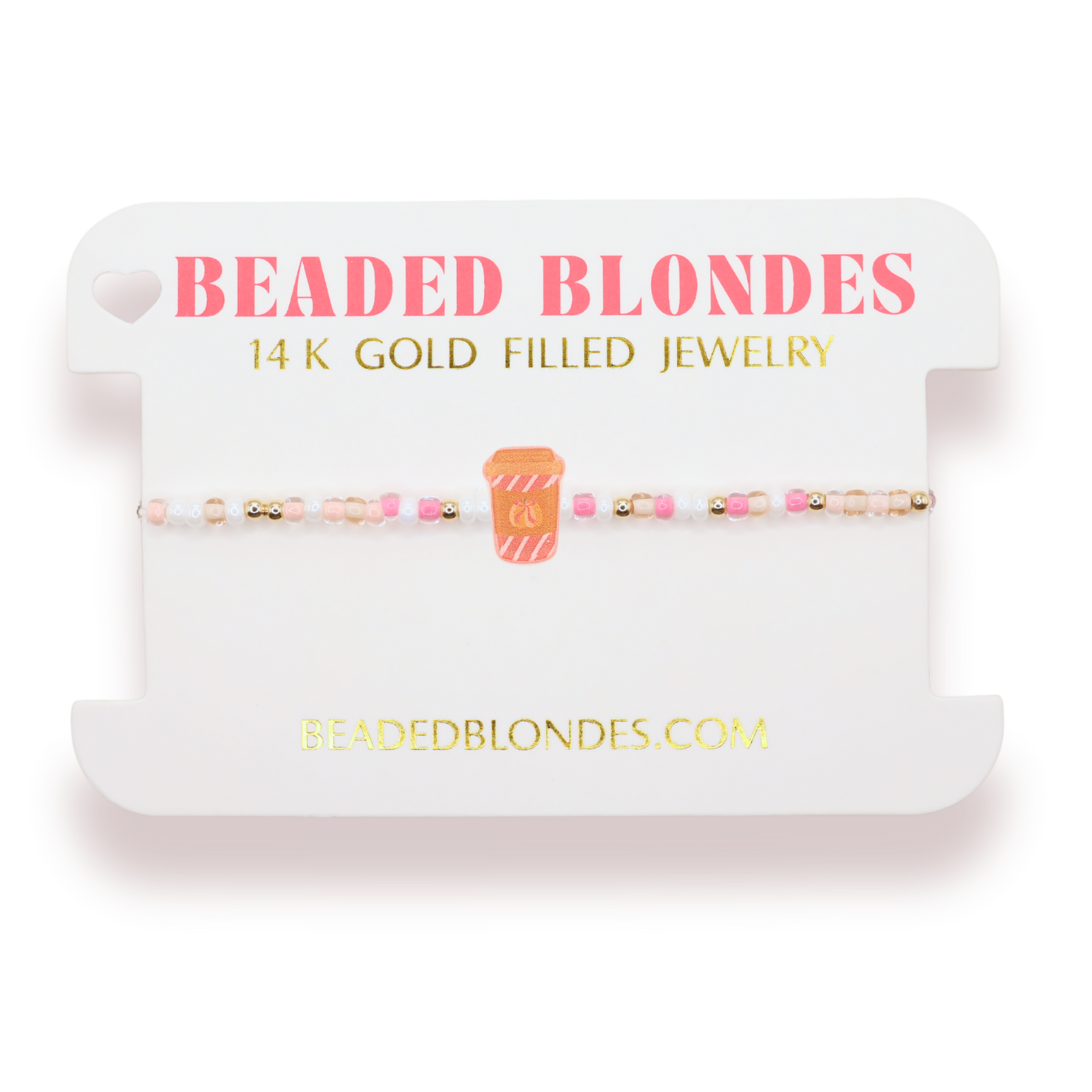 Pumpkin Spice Latte Bracelet