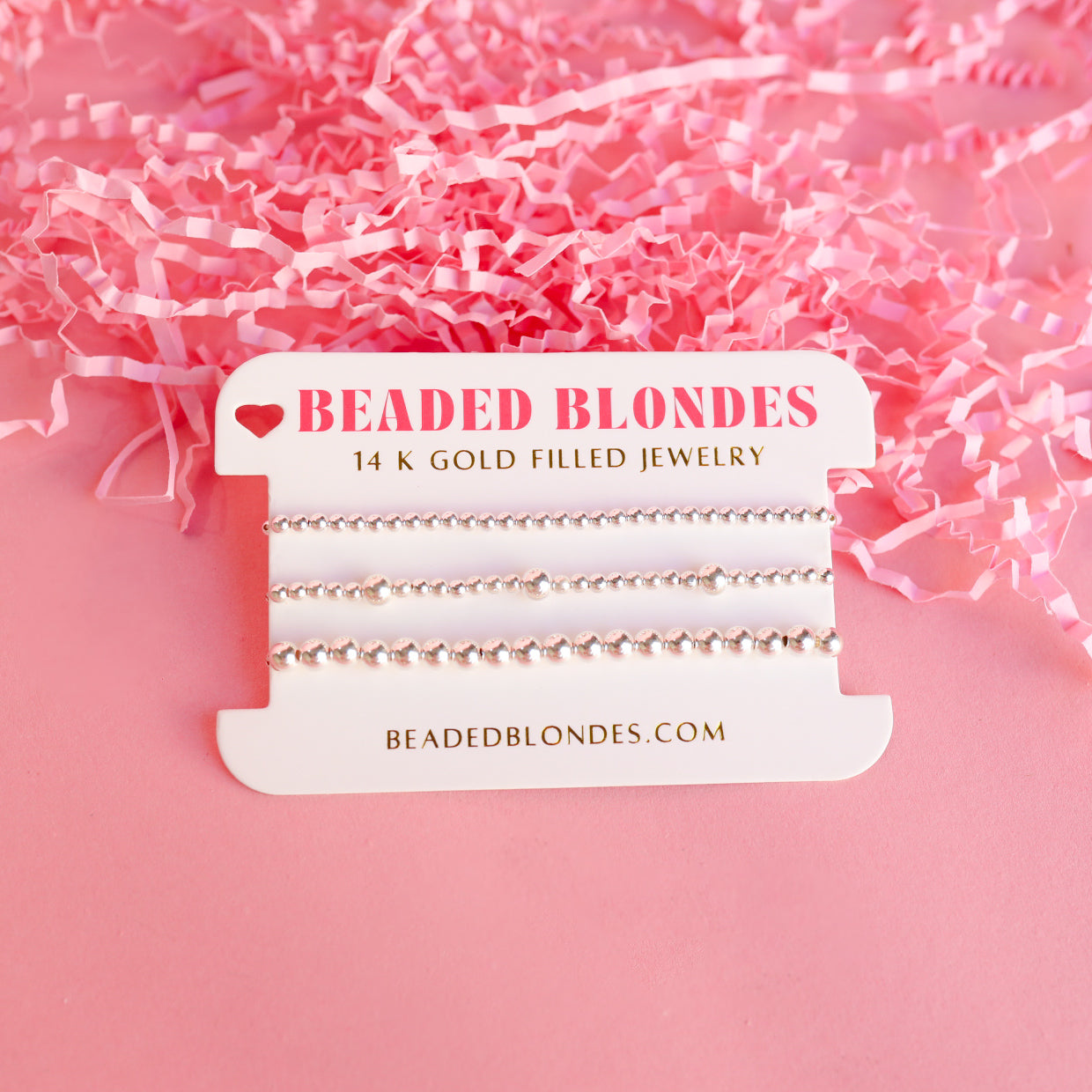 Everyday Bracelet Stack in Silver