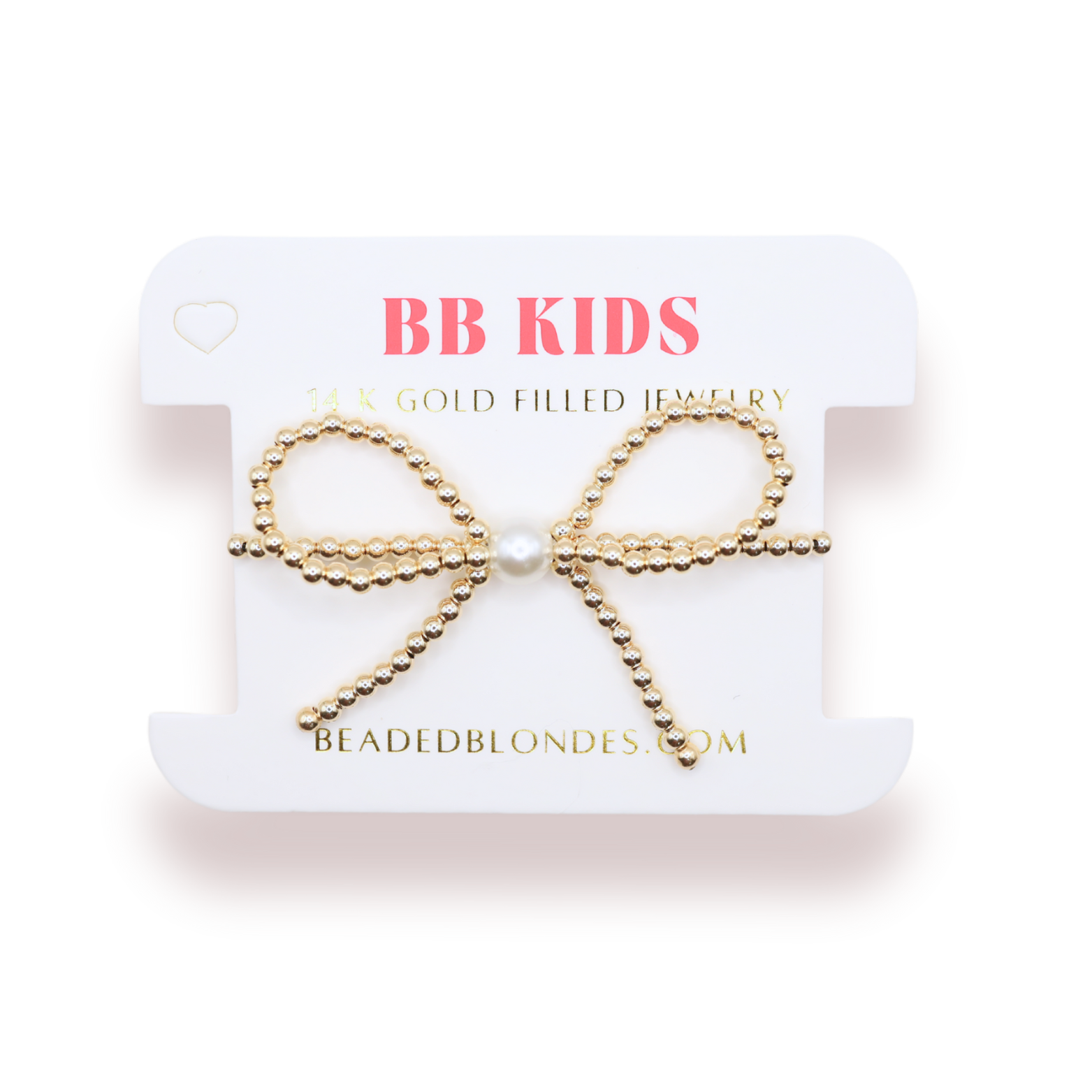 Gold Bow Bracelet (Kids Size)