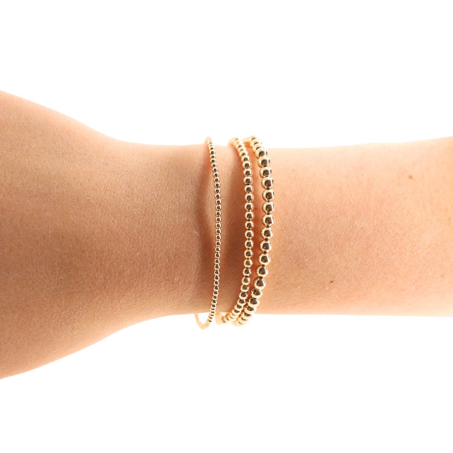 Dainty Not So Basic Set Gold (Set of 3)