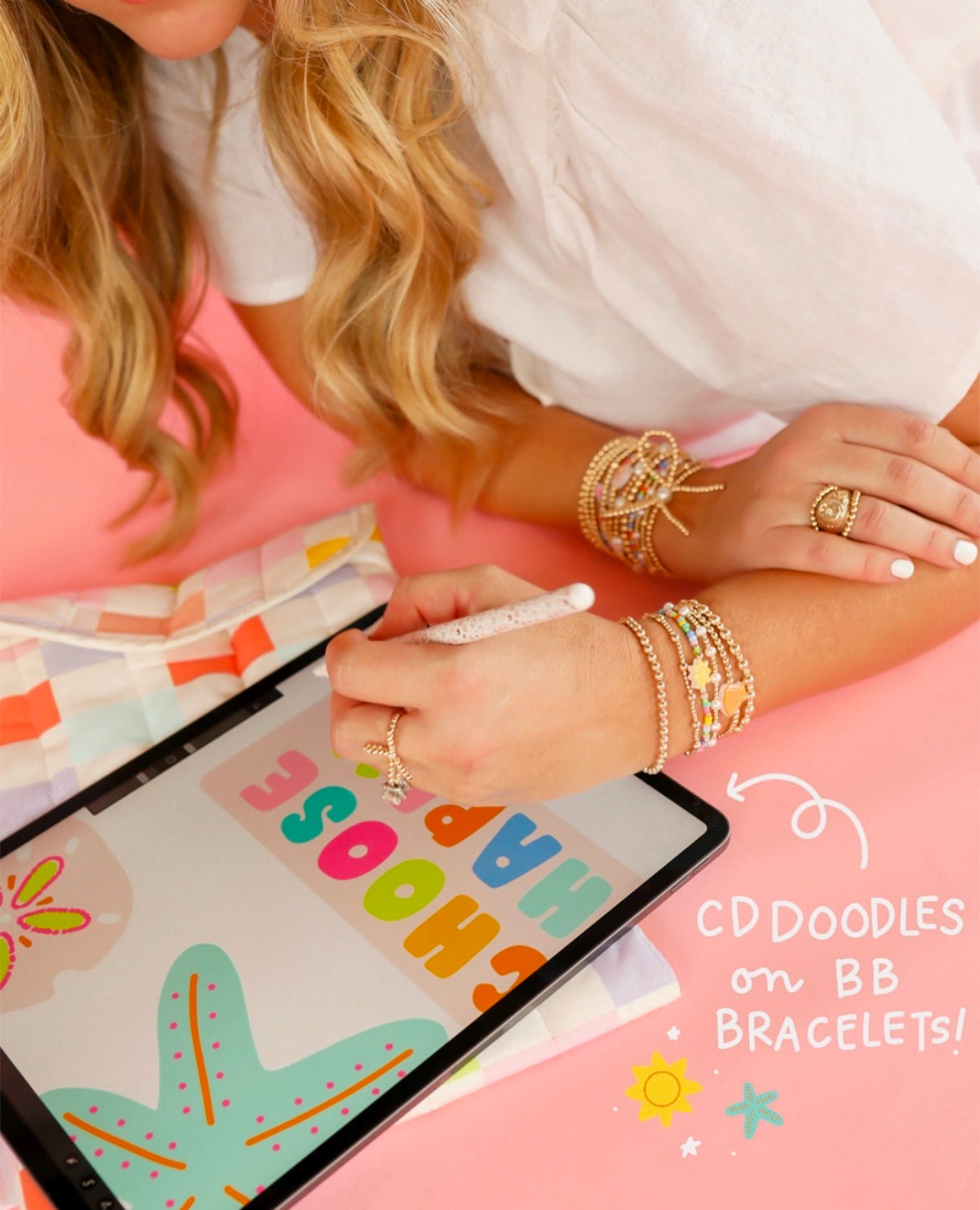 Pink Starfish BB X Callie Danielle (Set of 2)