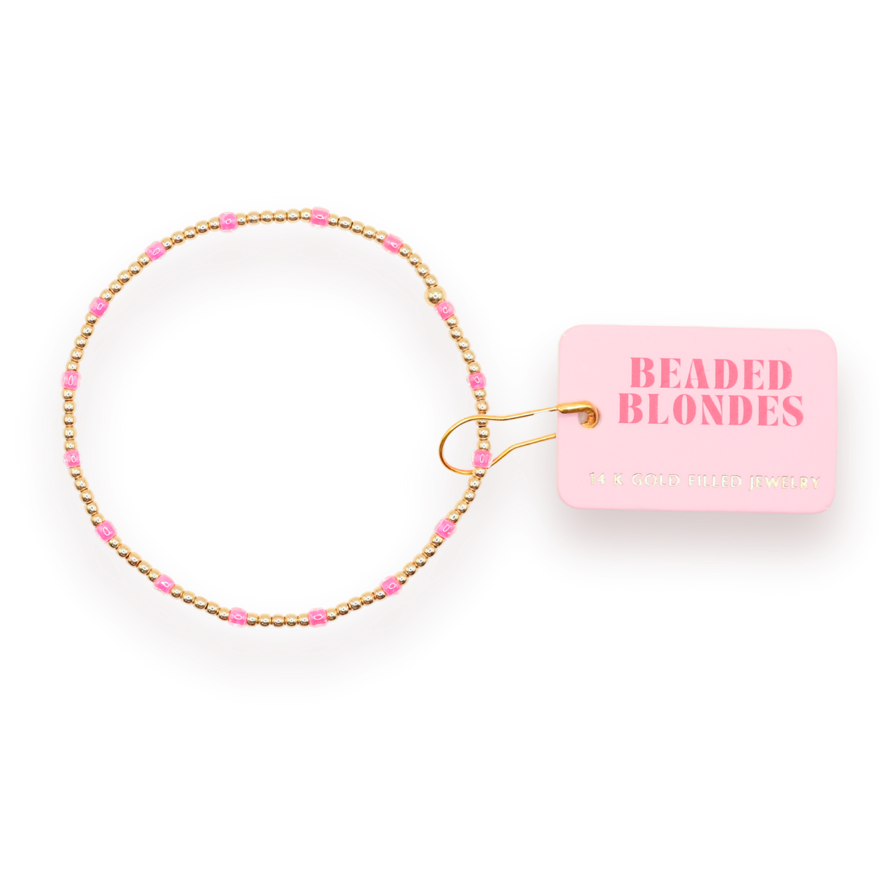 Hot Pink Dainty Poppi Bracelet