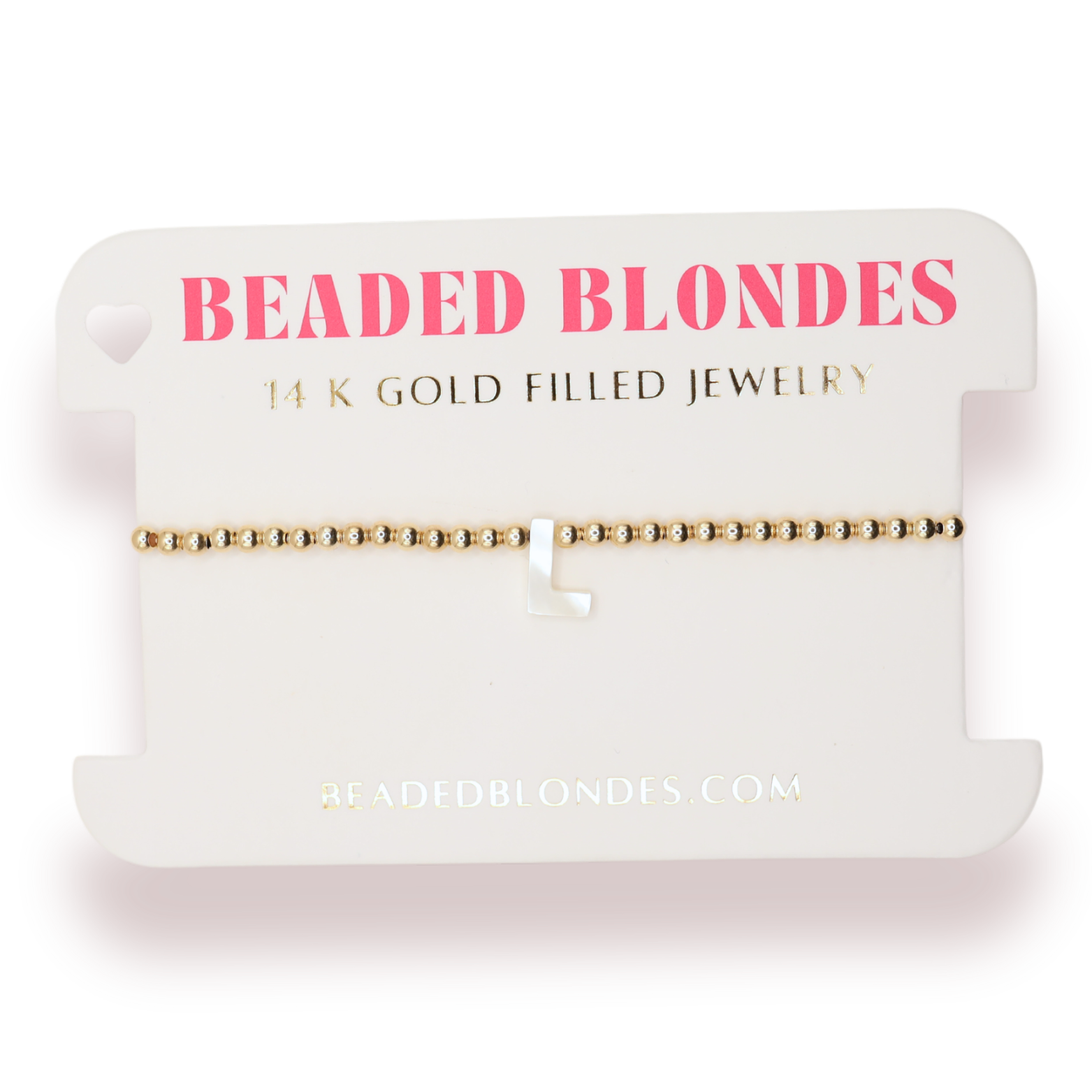 Pearl Initial Bracelet