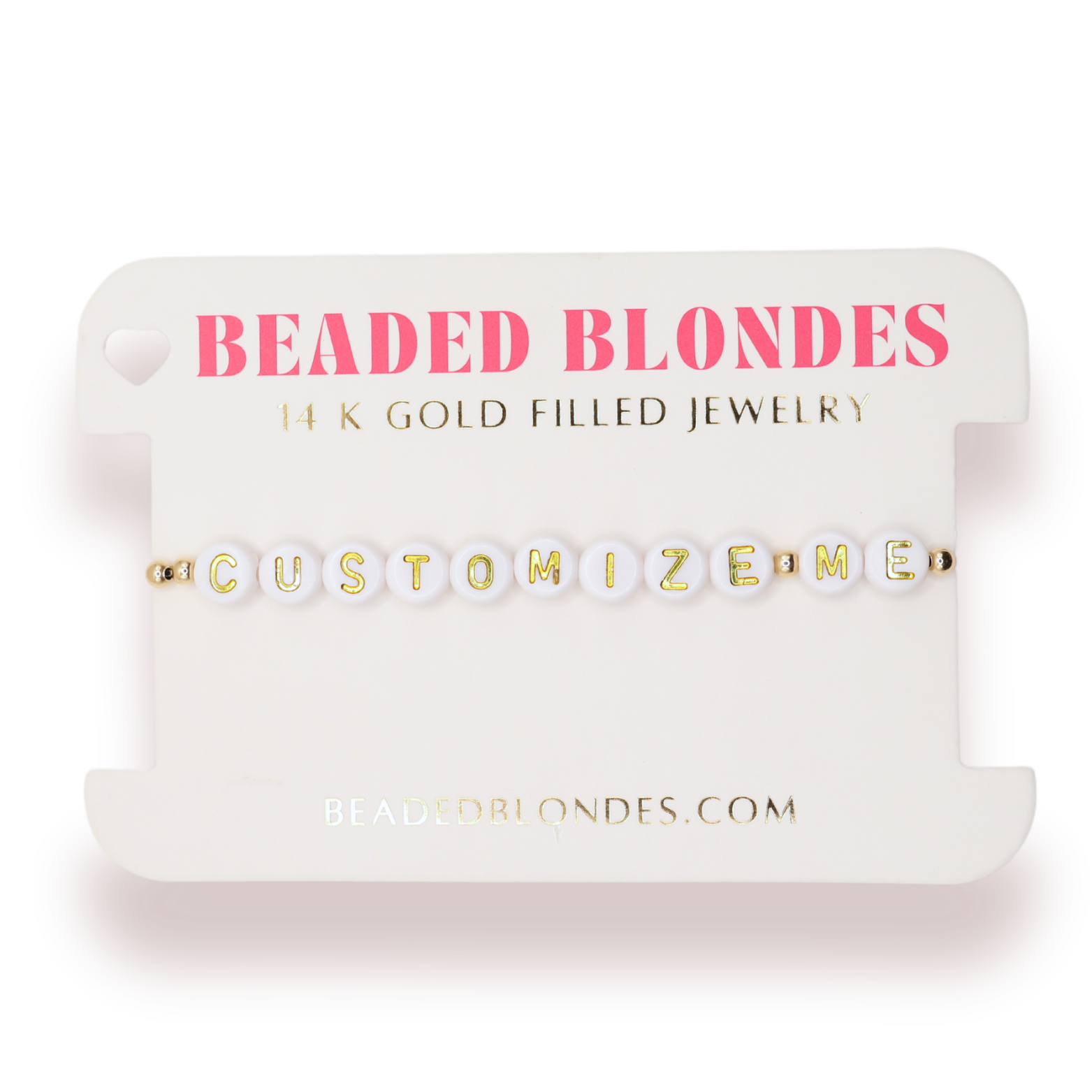 Custom Letter Bracelet