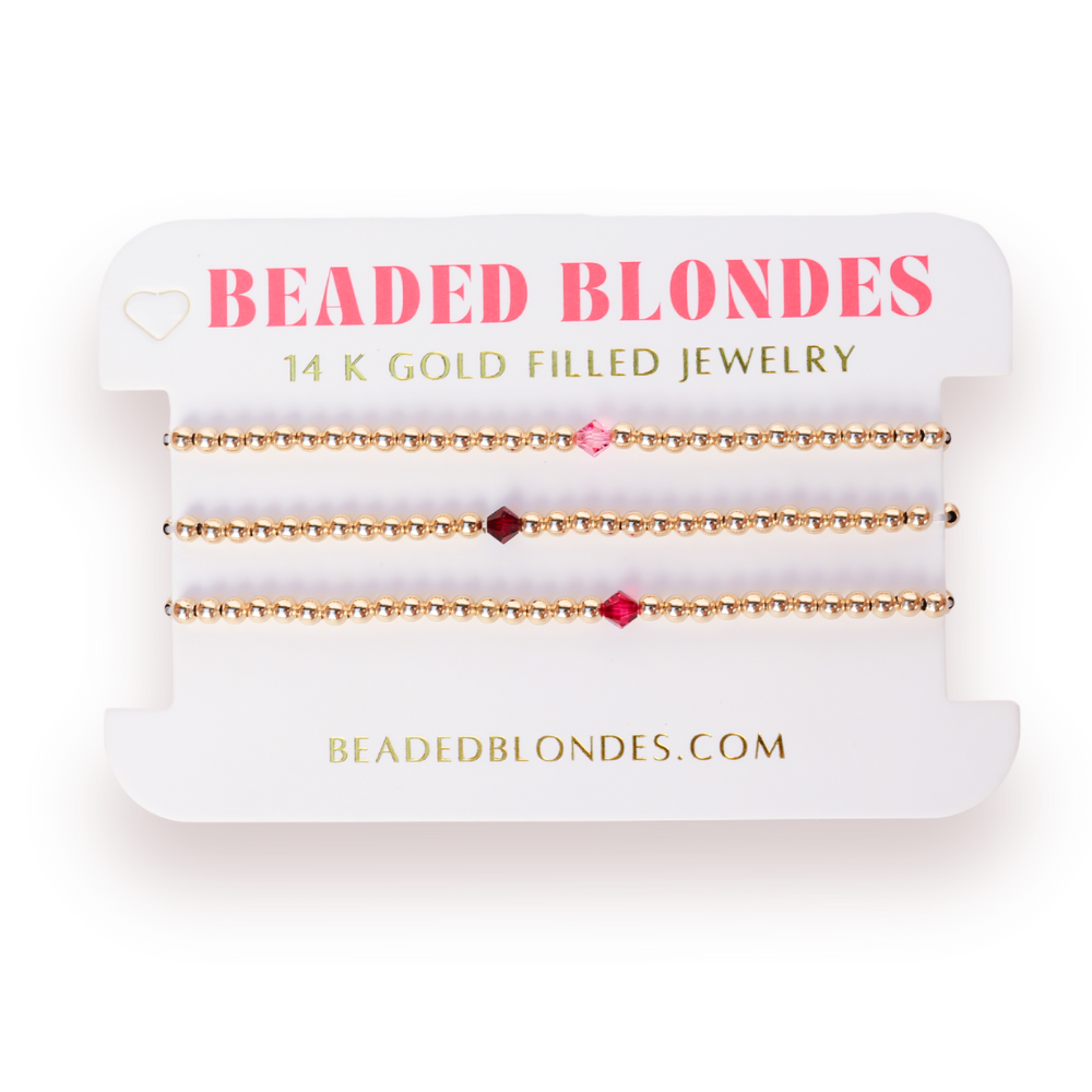 Birthstone Stack (set of 3)