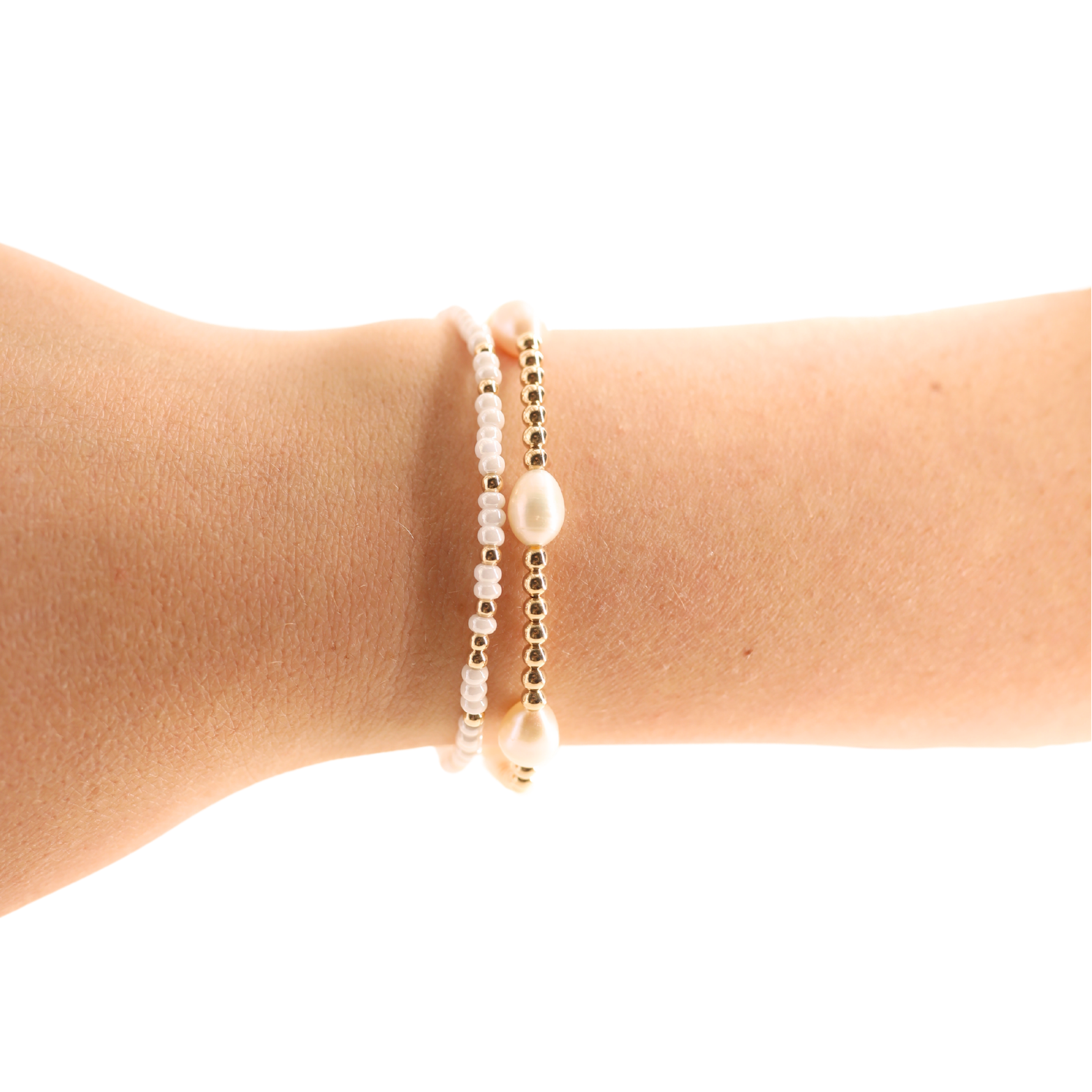 Pearl Poppi Bracelet in Gold