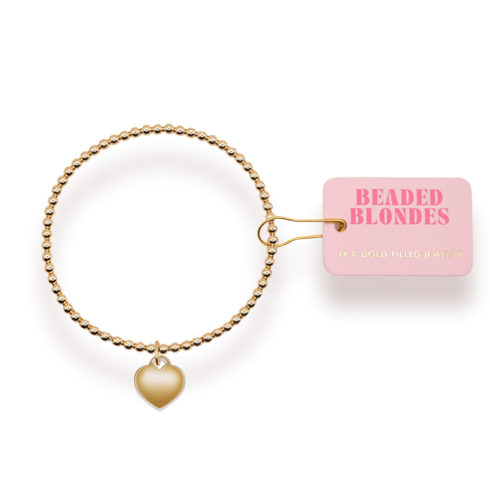 Heart Locket Charm Bracelet