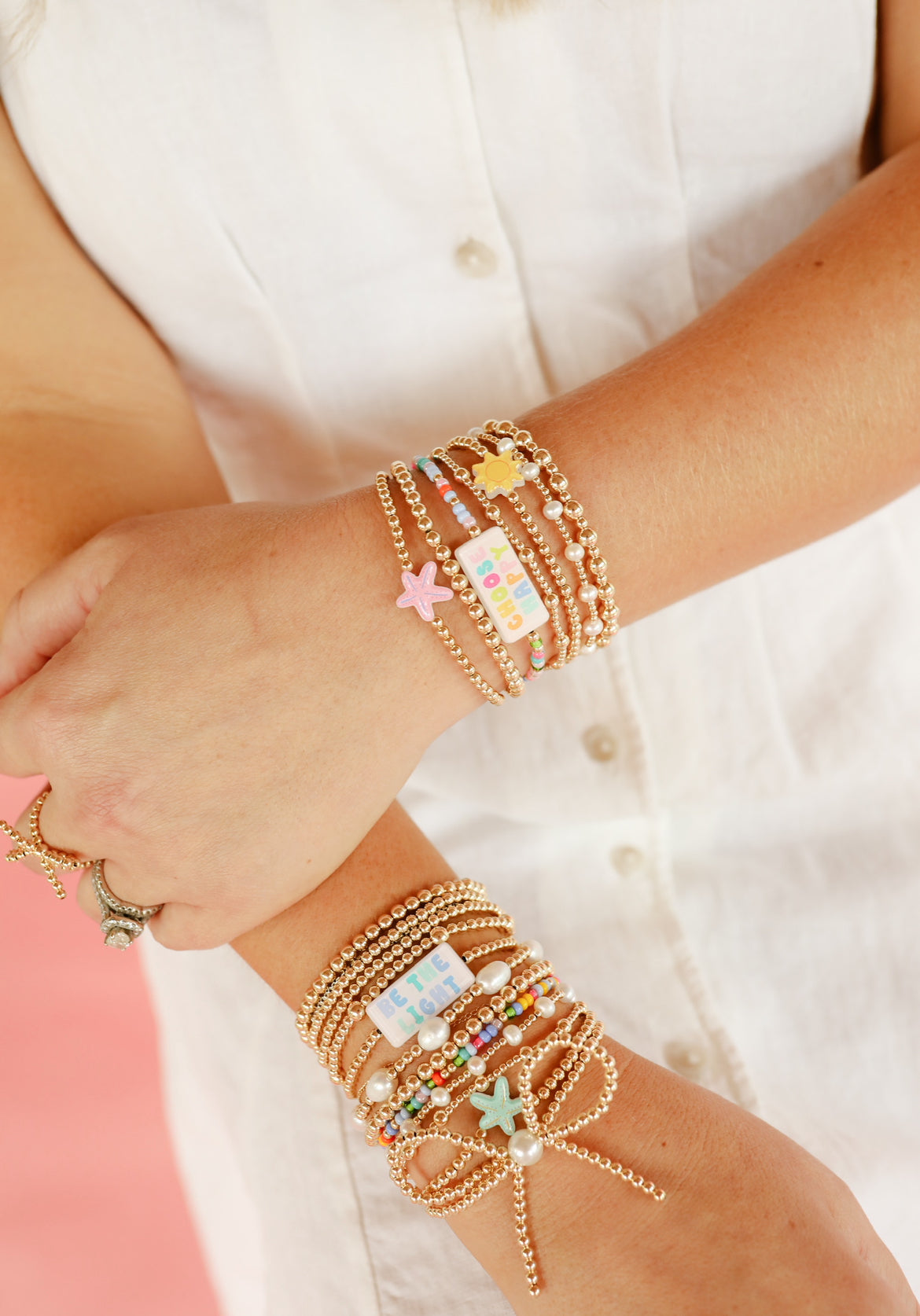 Pink Starfish BB X Callie Danielle (Set of 2)