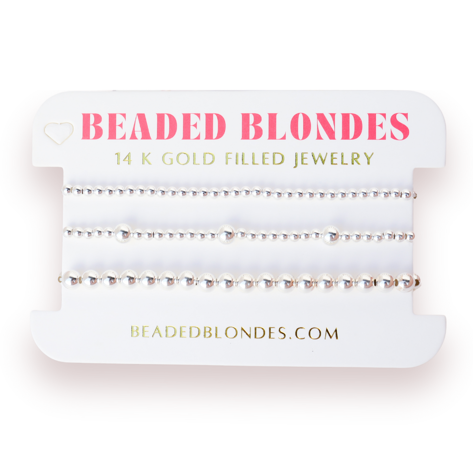 Everyday Bracelet Stack in Silver