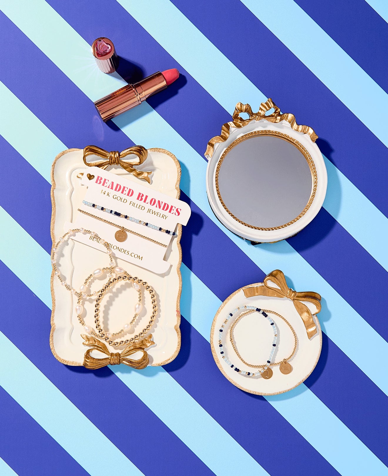 Alpha Xi Delta Sprinkle Charm Bracelet