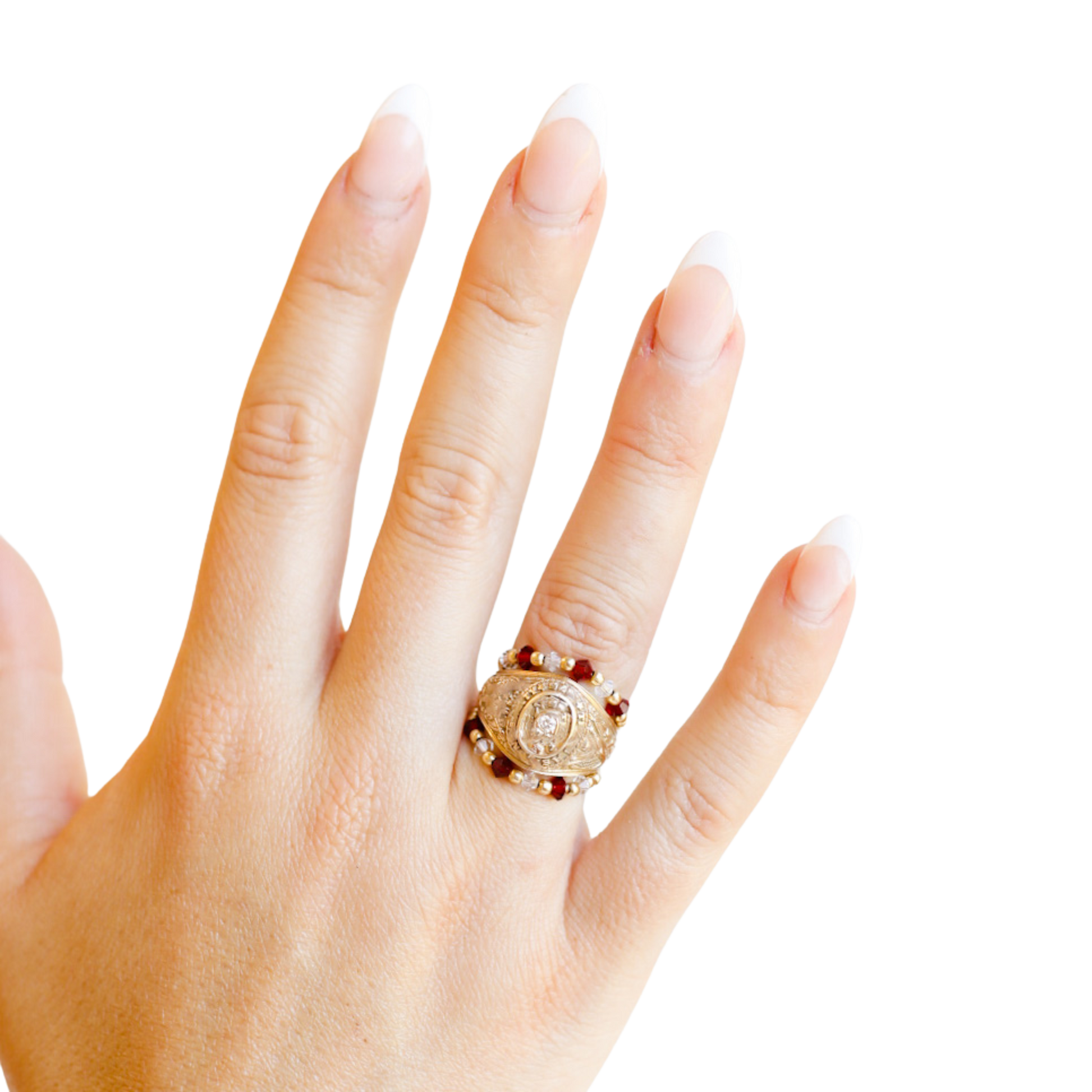 Game Day Swarovski Crystal Ring