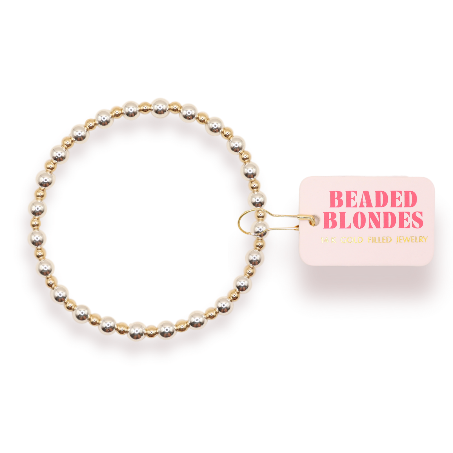 Katy Bracelet in Silver with Gold