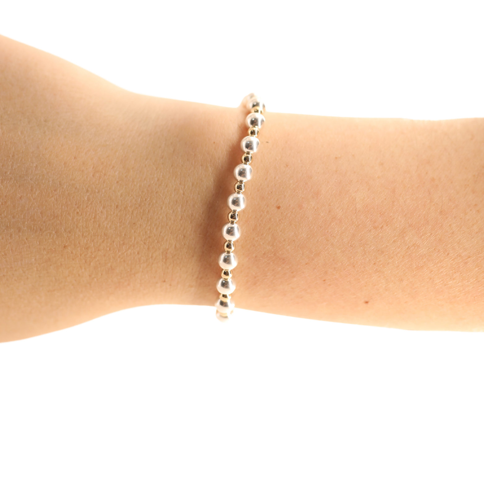 Katy Bracelet in Silver with Gold