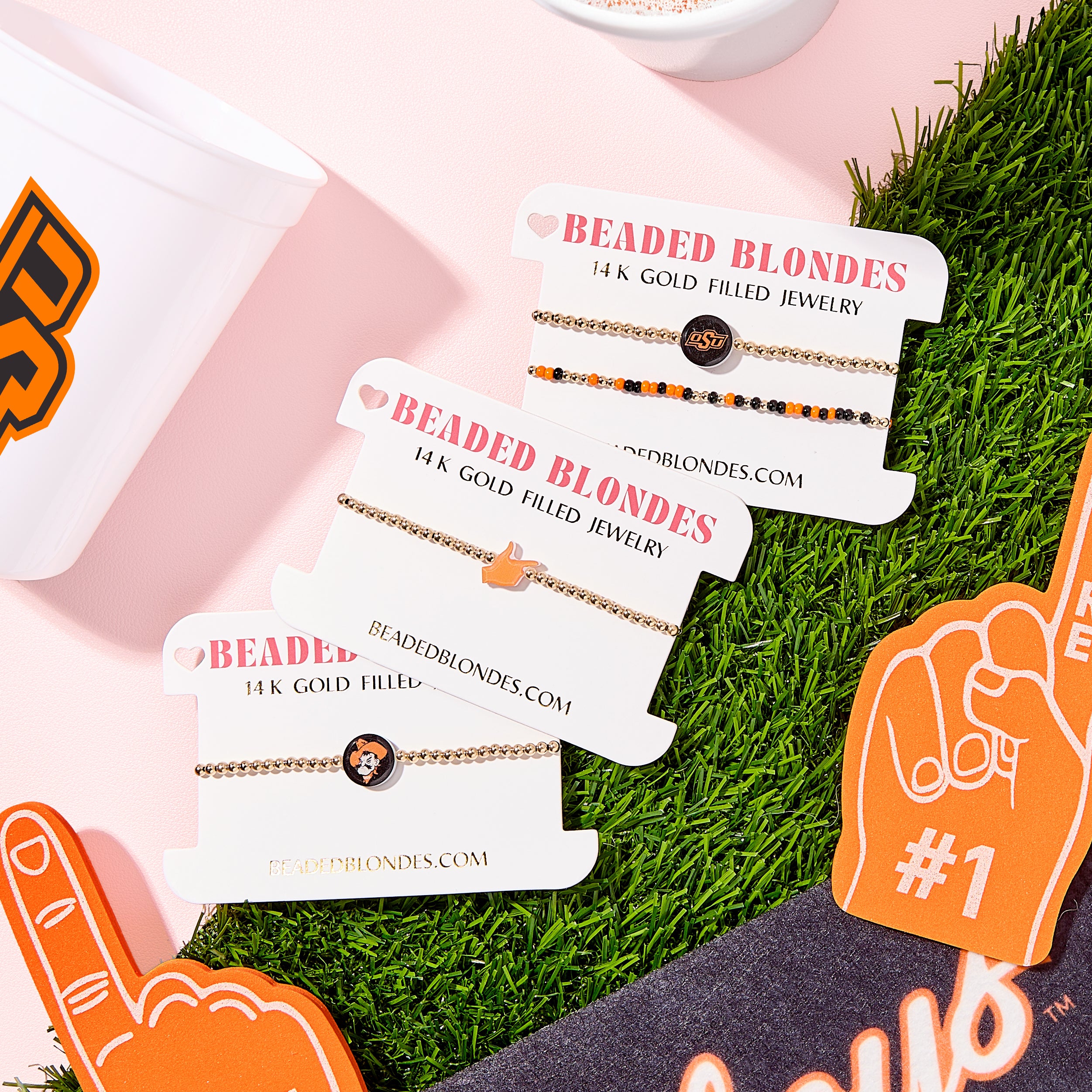 OSU/Pokes Logo Bow Stack of 3