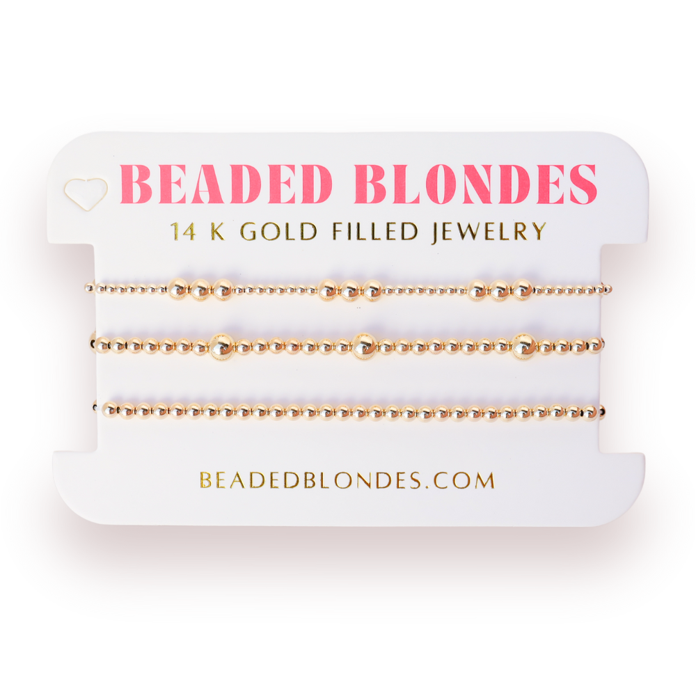 Say ILY Stack in Gold