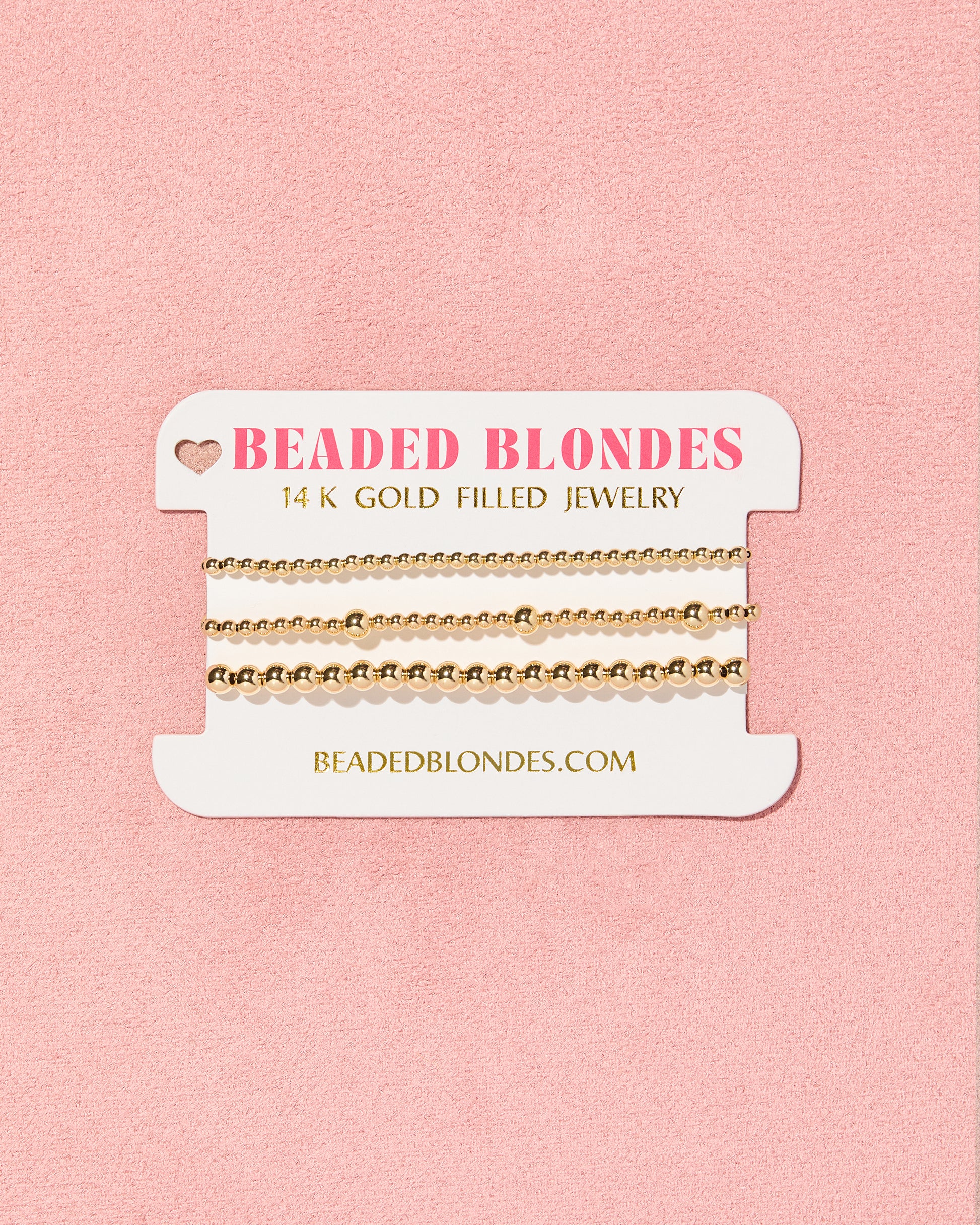 Everyday Bracelet Stack in Gold