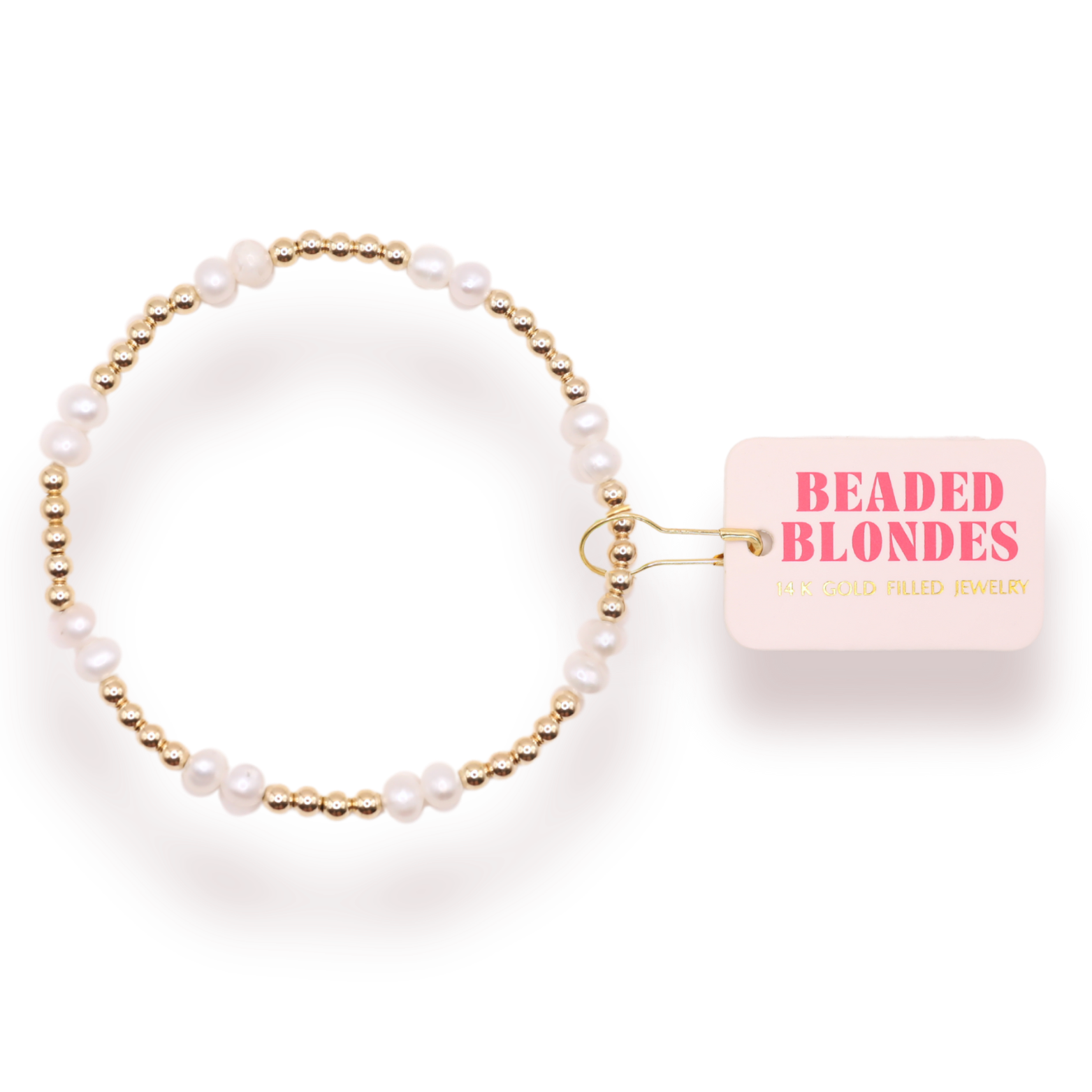 Coastal Pearl Bracelet in Gold