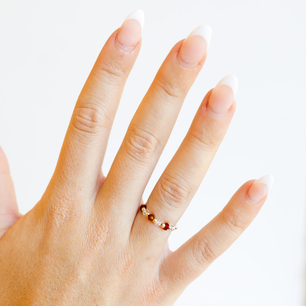 Game Day Swarovski Crystal Ring