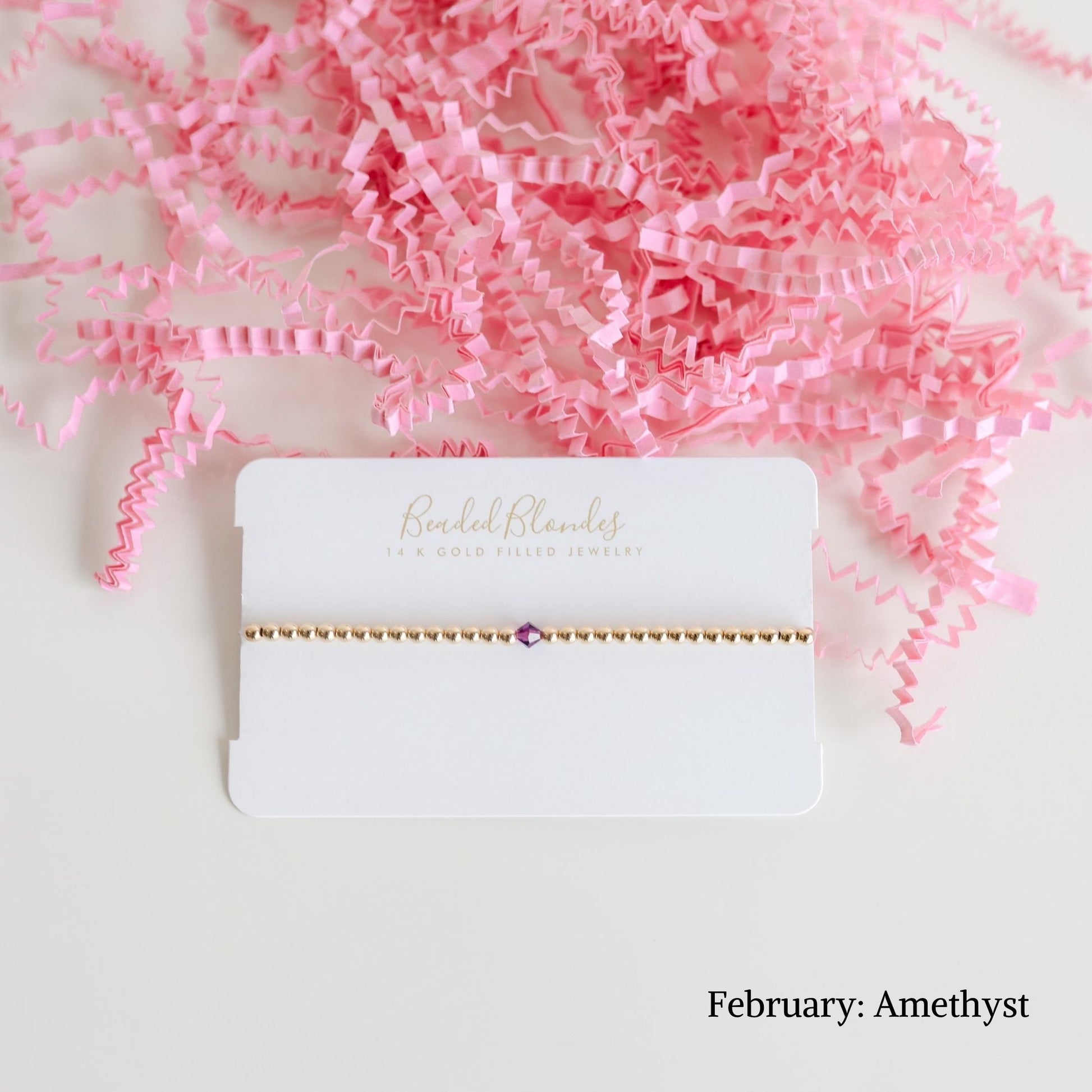 Birthstone Swarovski Crystal Bracelet