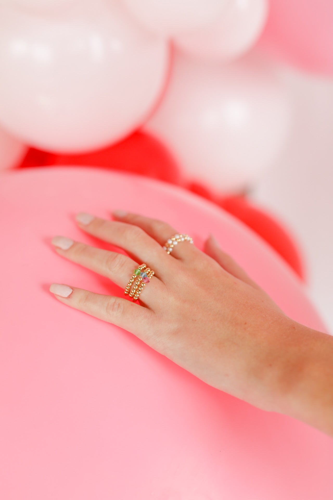 Birthstone Swarovski Crystal Ring