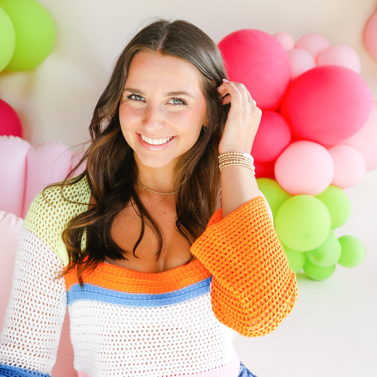 3MM Gold Beaded Necklace