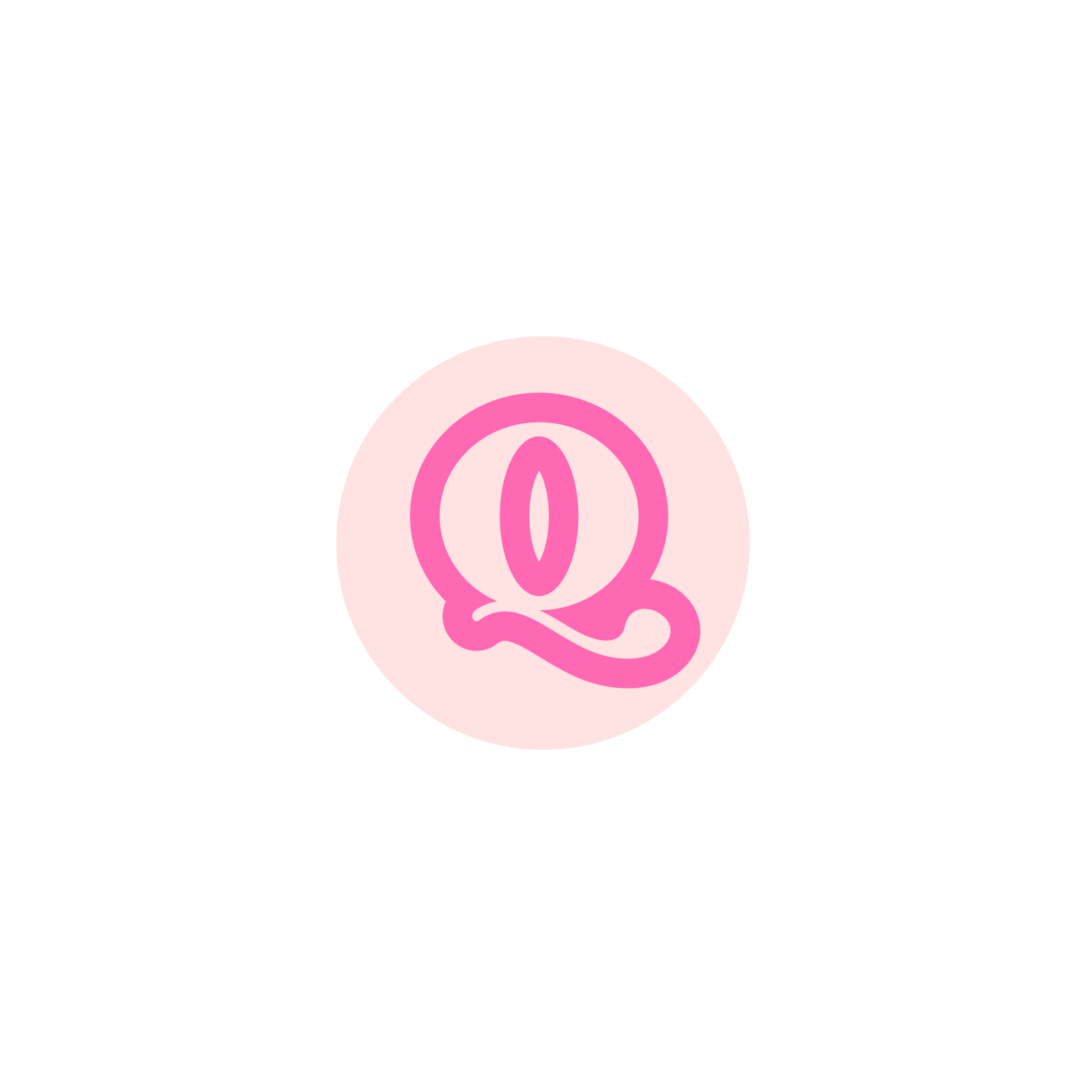 Pink BB Bead Initial Letter Ring