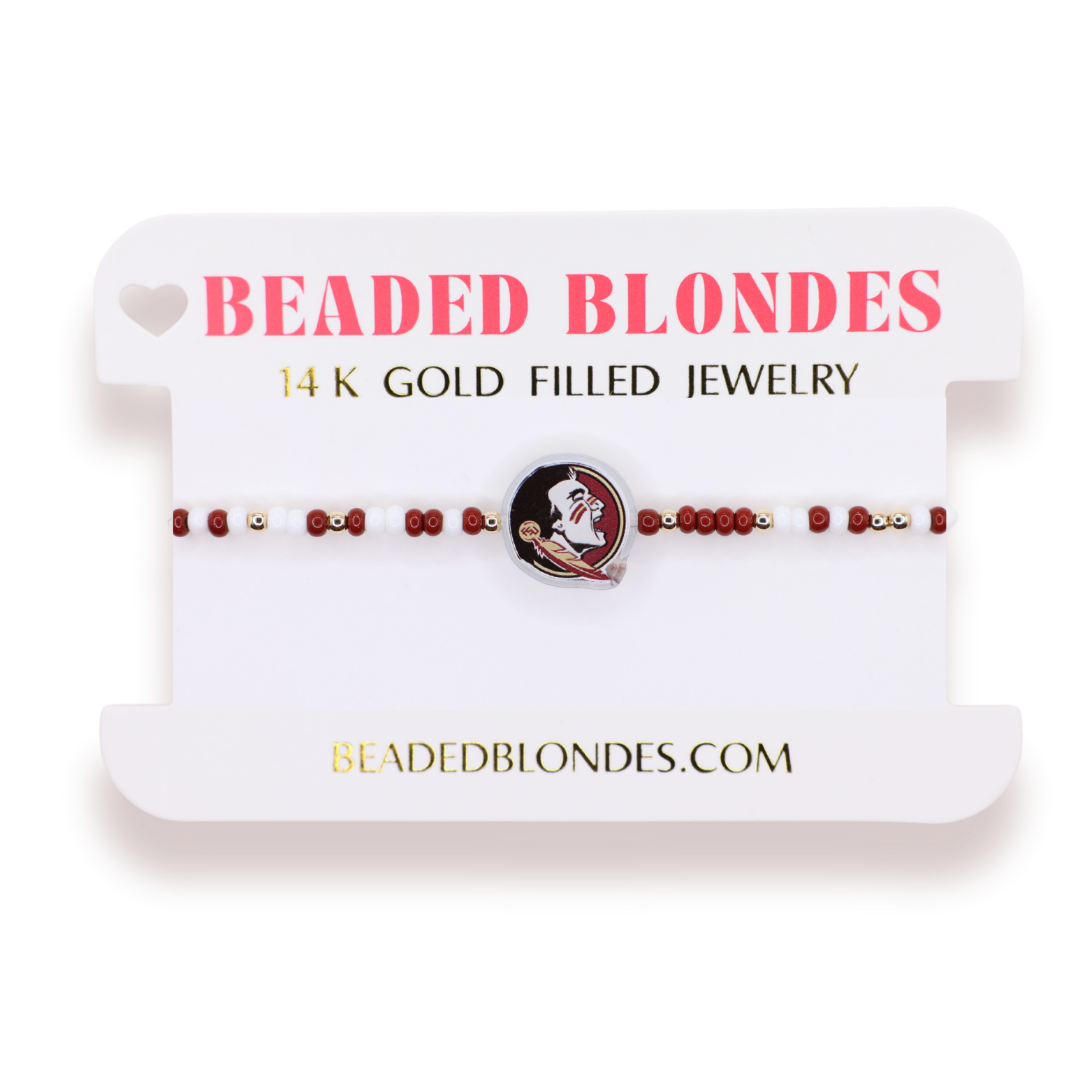 Florida State Logo Bracelet on Color