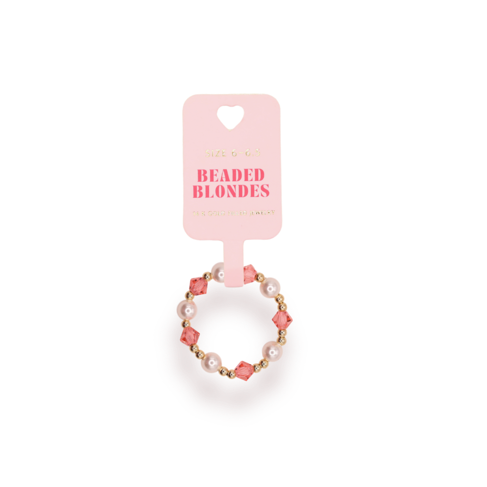 Pink Pearl June Ring