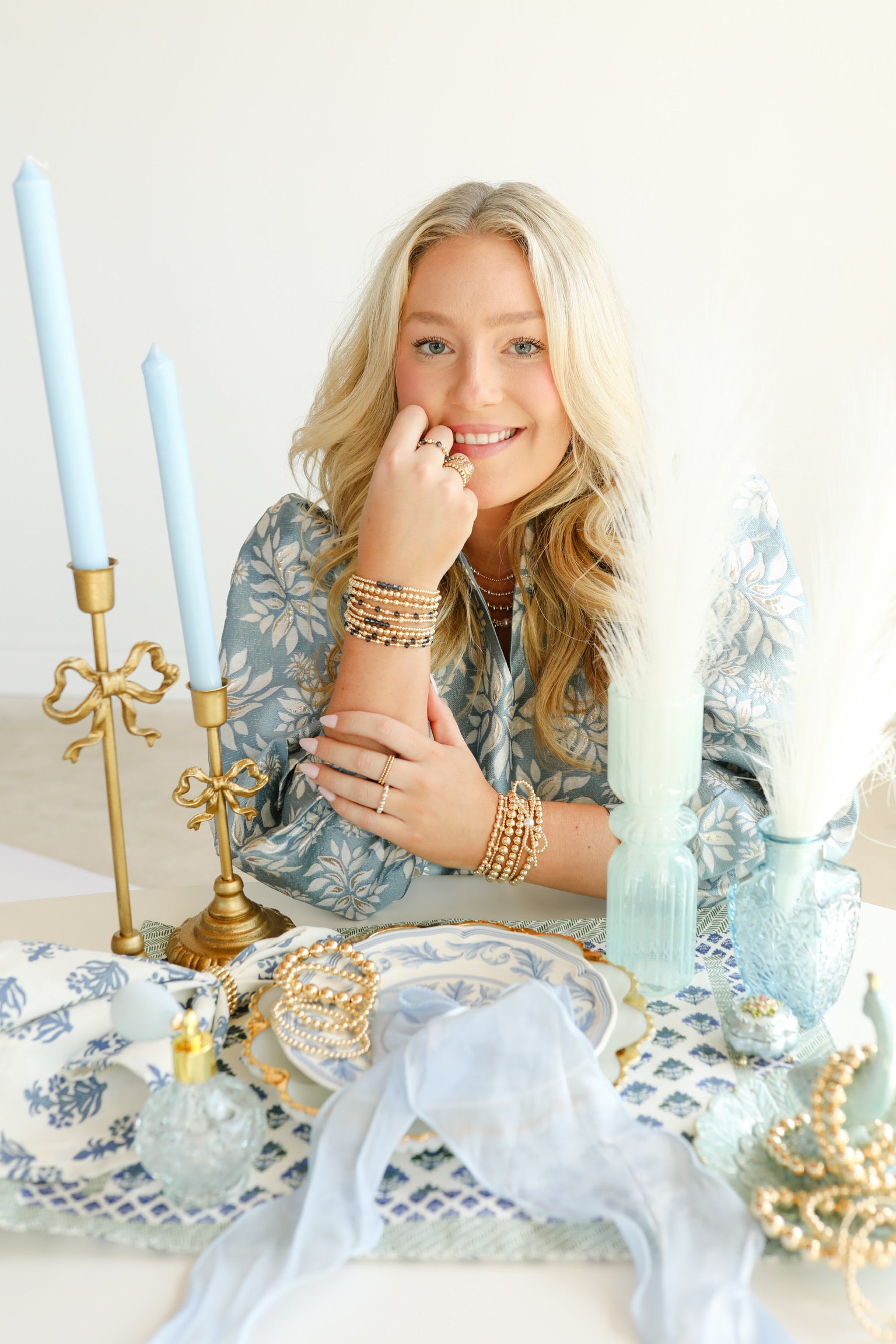 Ice Blue Kim Bracelet