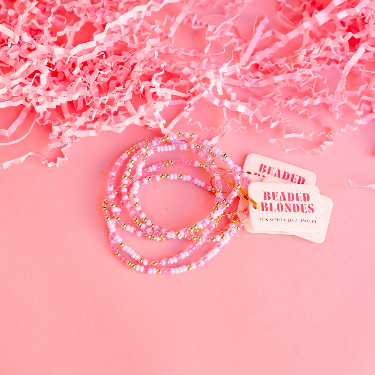Pink Sprinkle Bracelet (Kids Size)