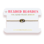Mizzou Logo Bracelet on Gold