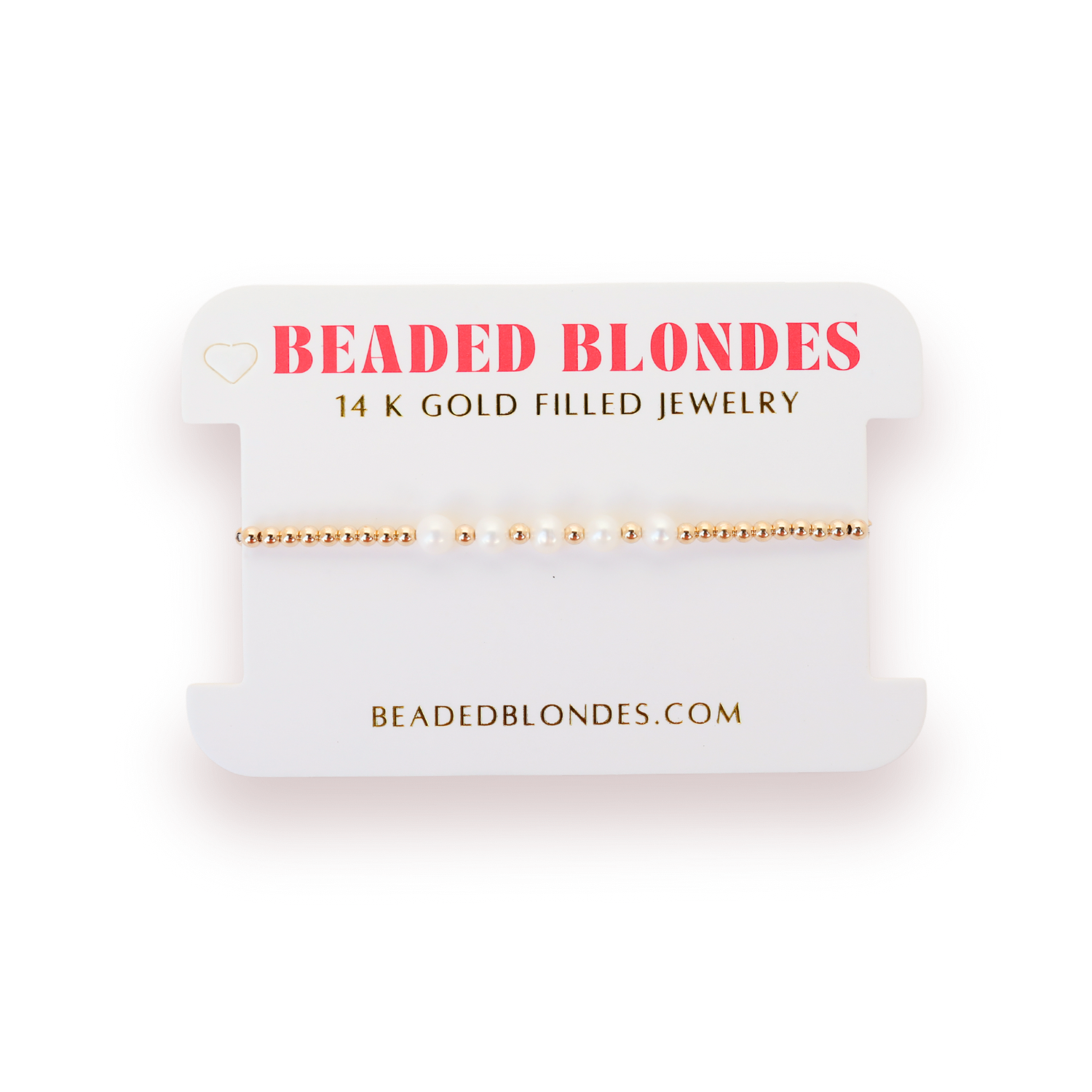 Tatum Pearl Bracelet in Gold