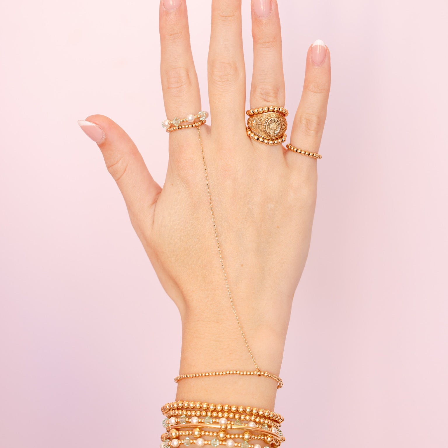 Green Pearl June Bracelet