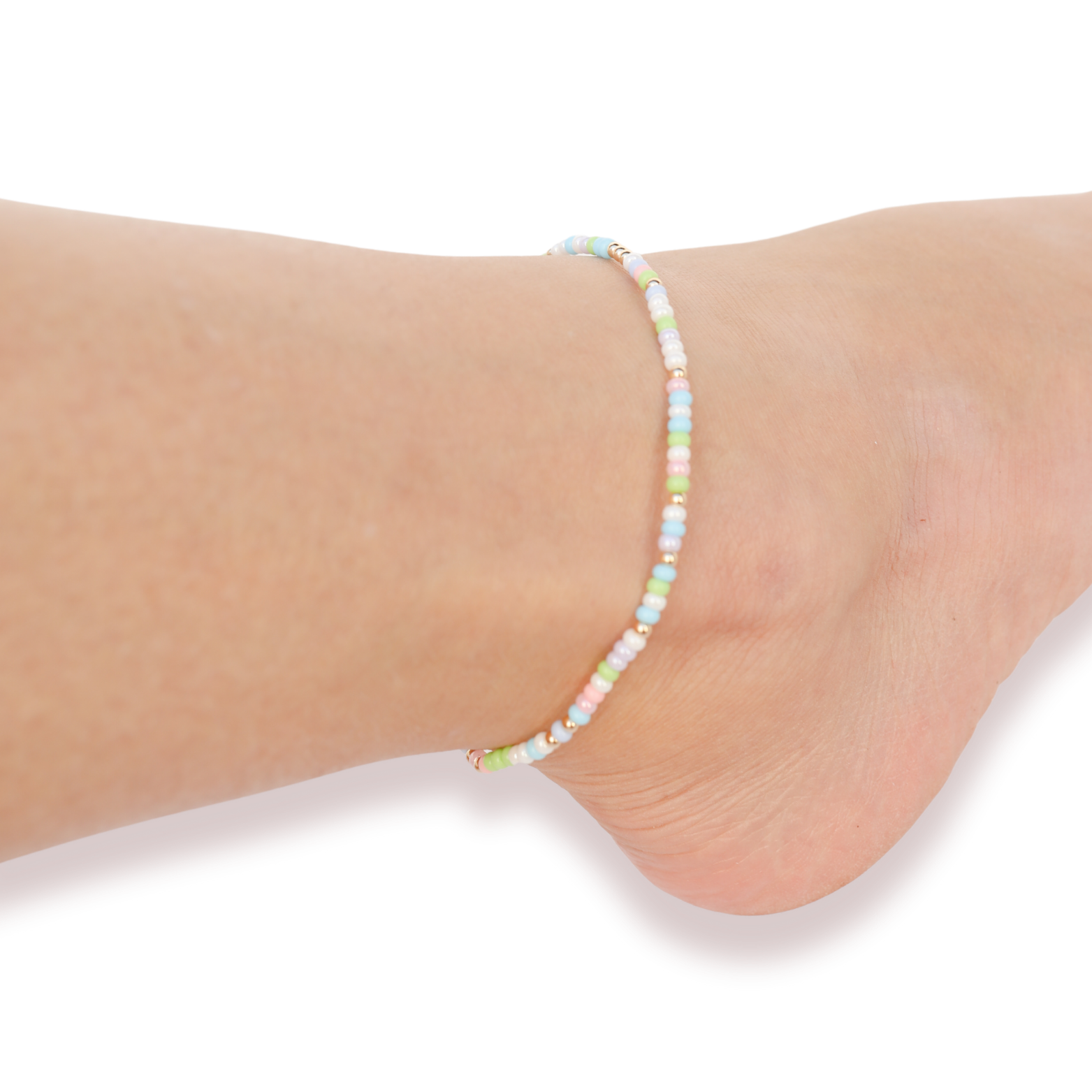 Pastel Spring Anklet