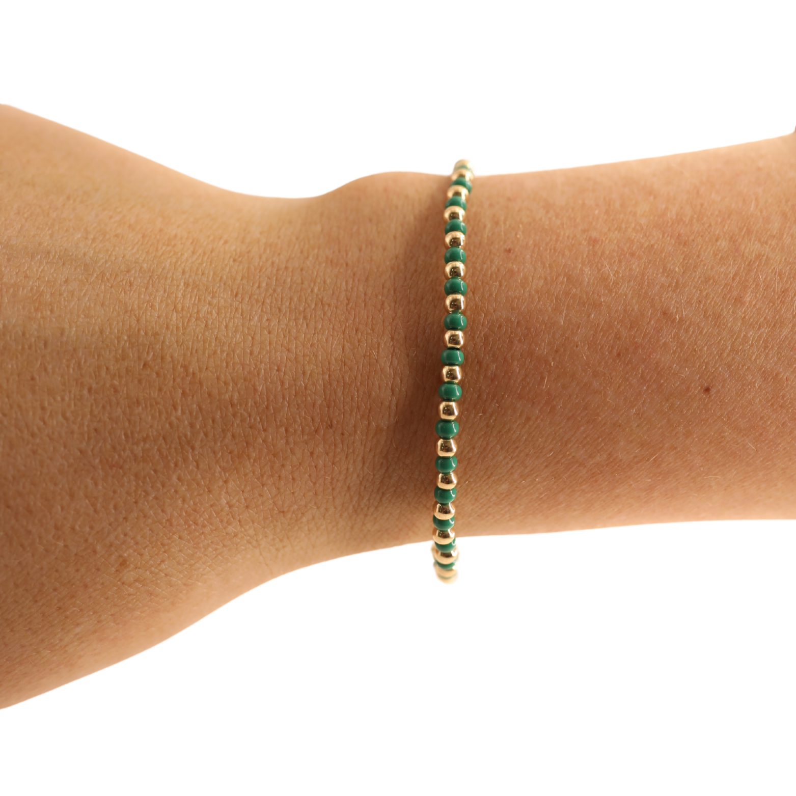 Demi Bracelet in Dark Green