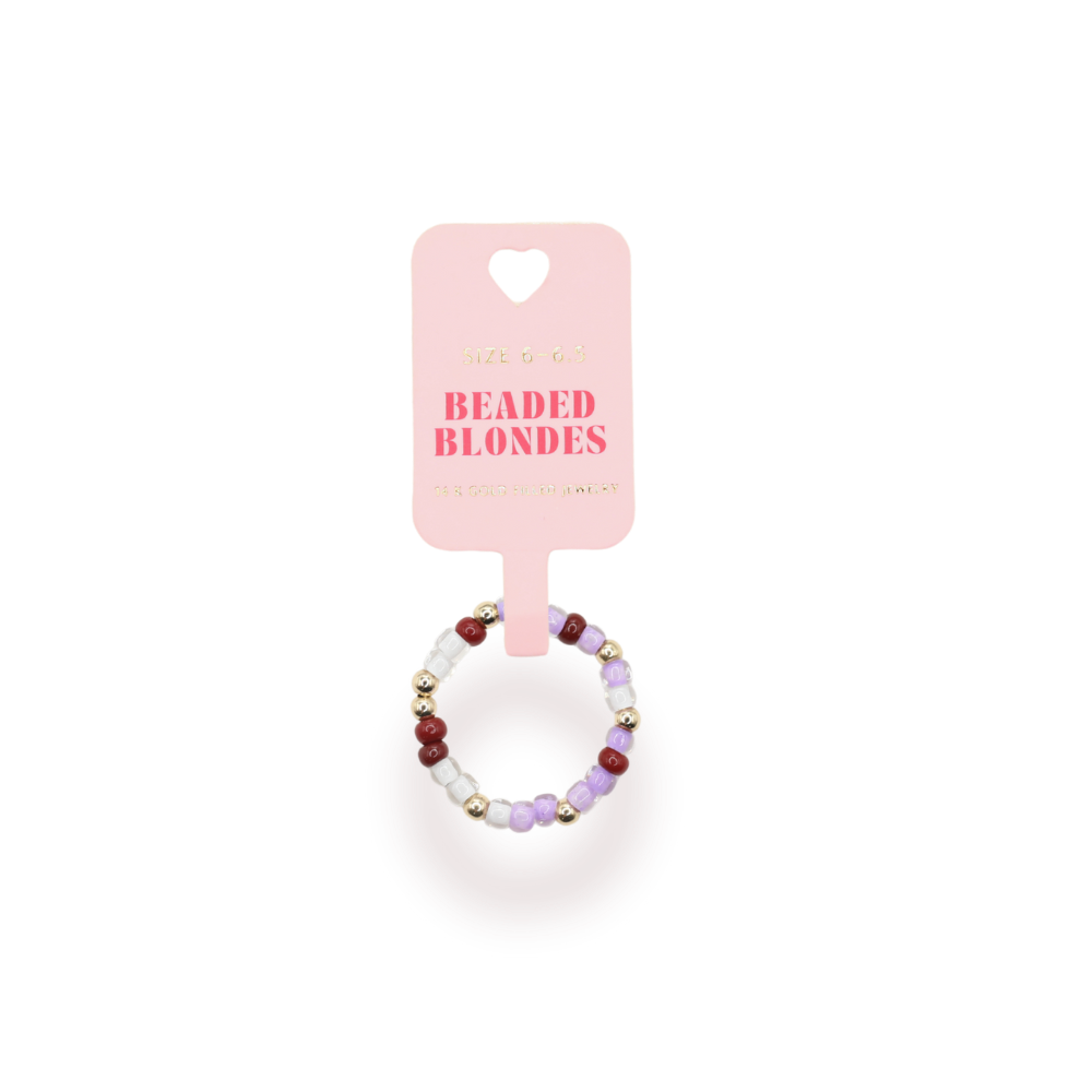 Lavender Dreams Sprinkle Ring