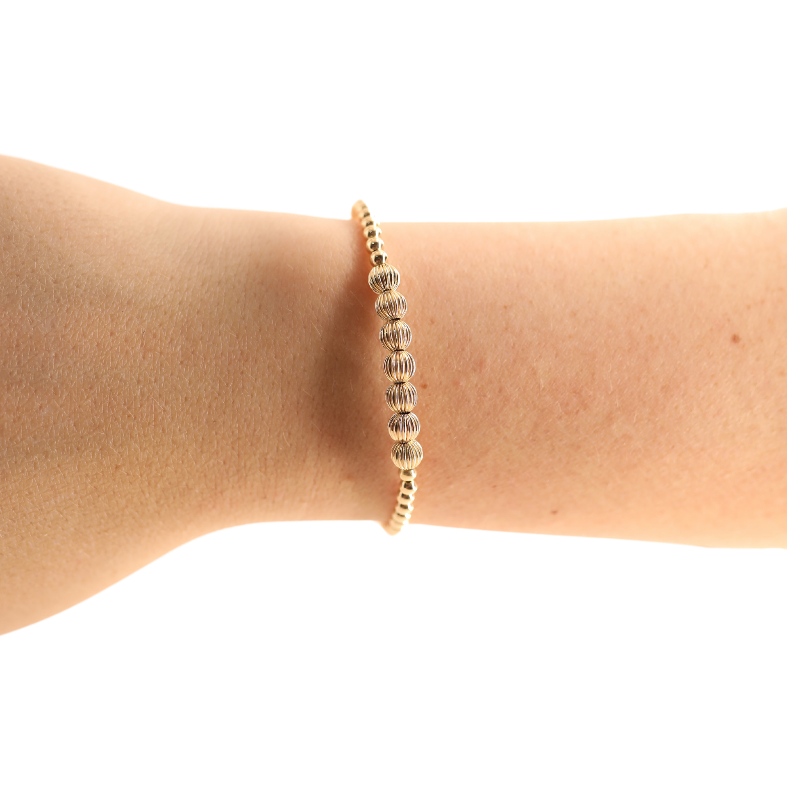 Lucky Fluted Bracelet