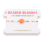 Clemson Logo Bracelet on Color