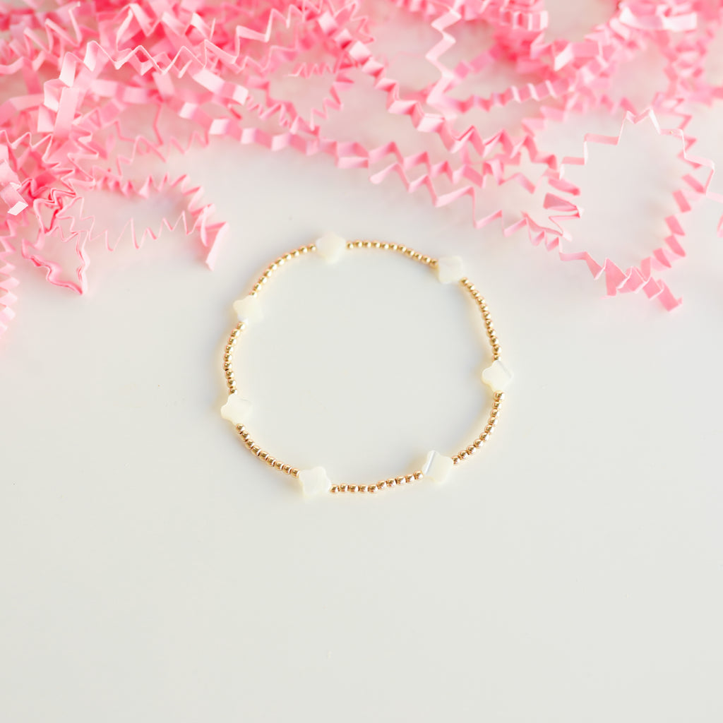 14k Gold Filled Beaded Bracelets — Found. by Domestic Bliss