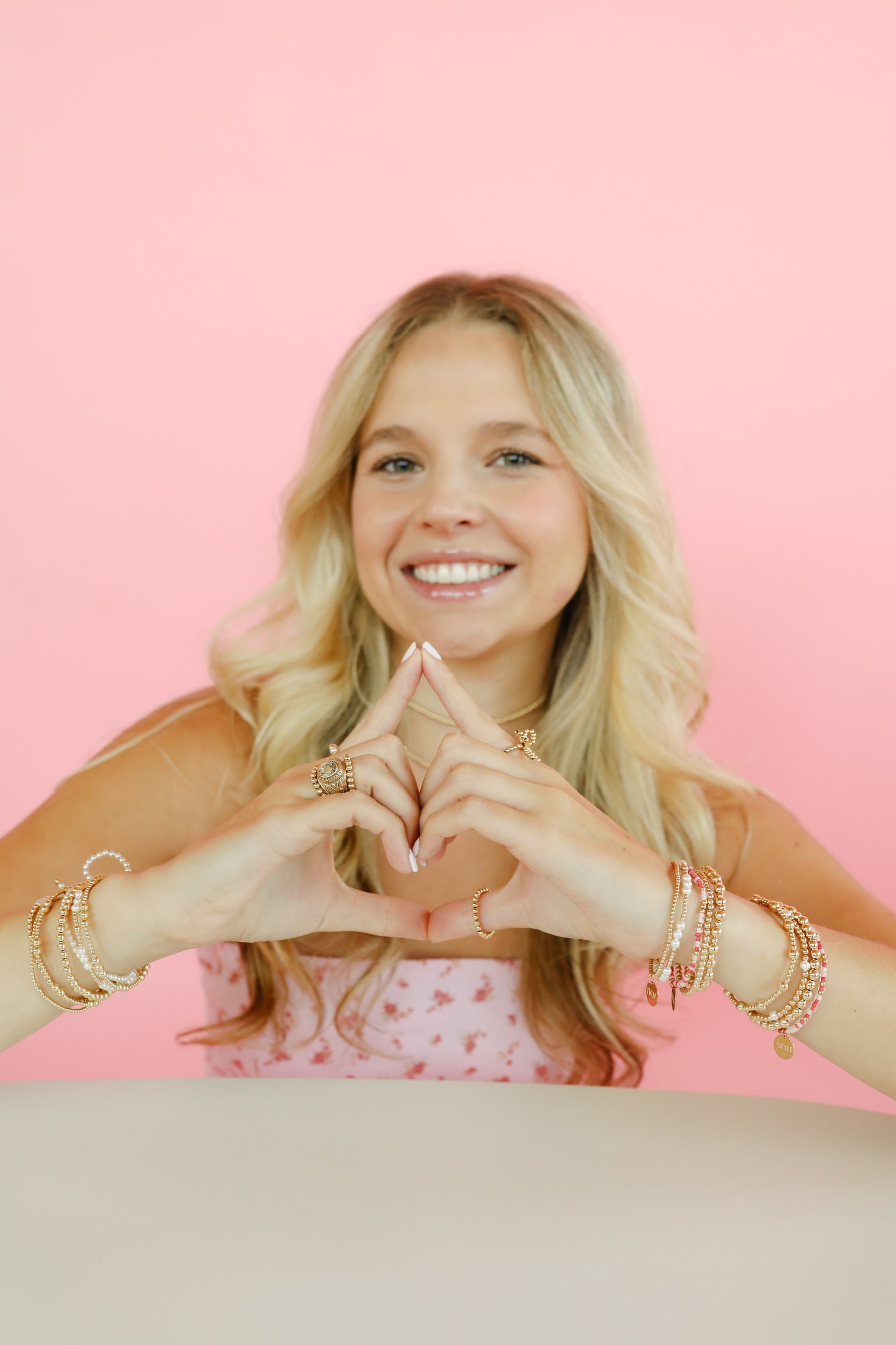 Alpha Omicron Pi Sprinkle Bracelet