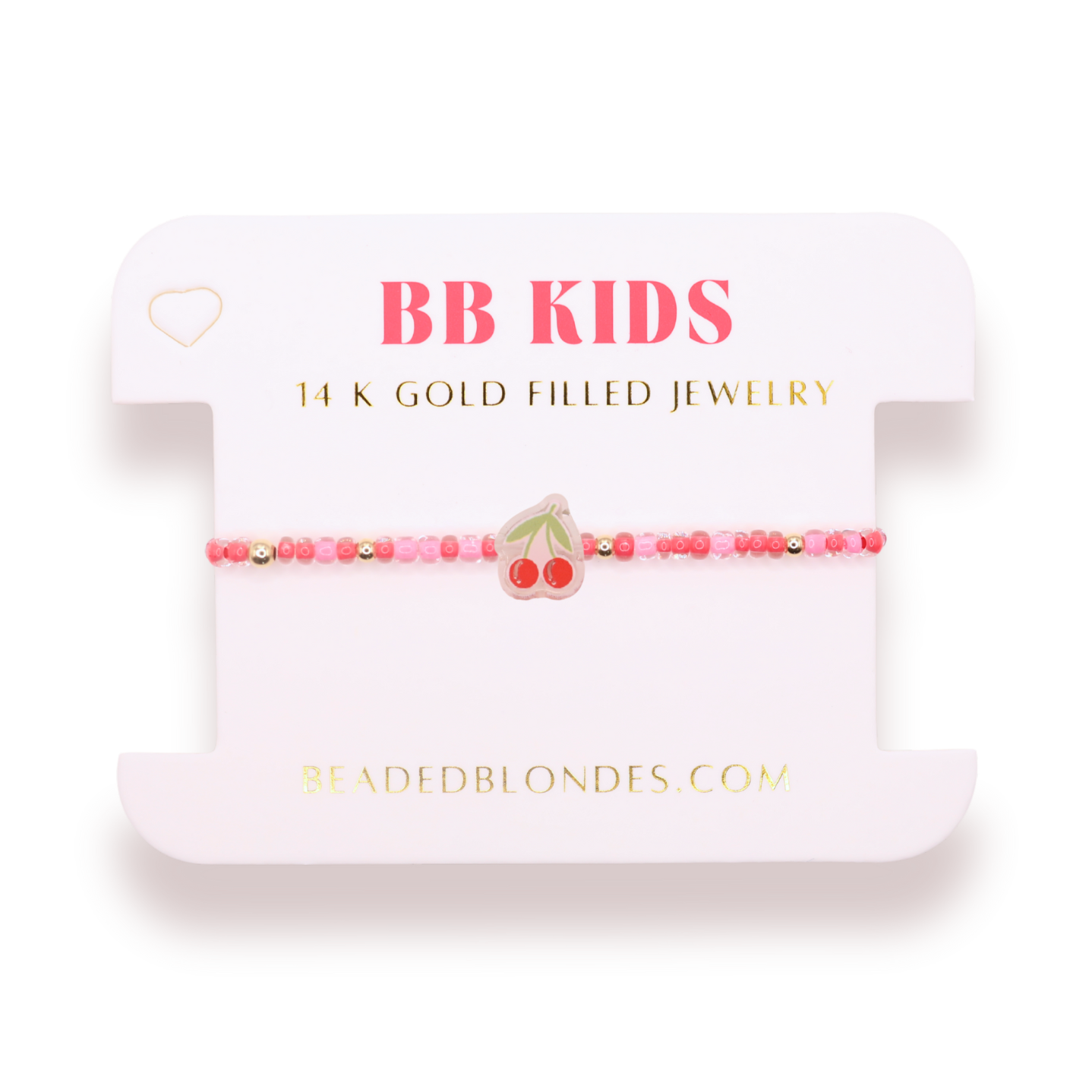 Cherry Sprinkle Bracelet (Kids Size)