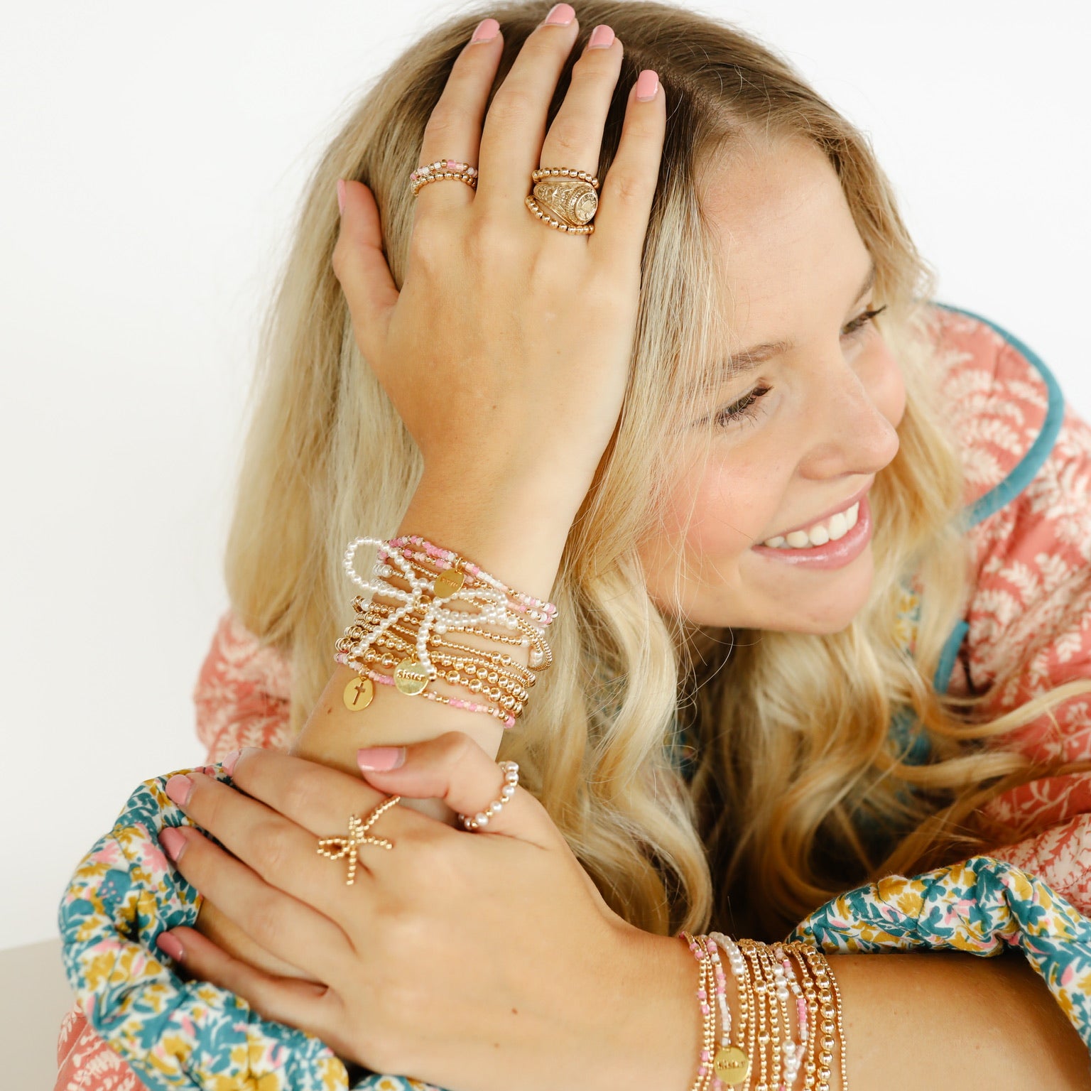 Sister Charm Sprinkle Bracelet