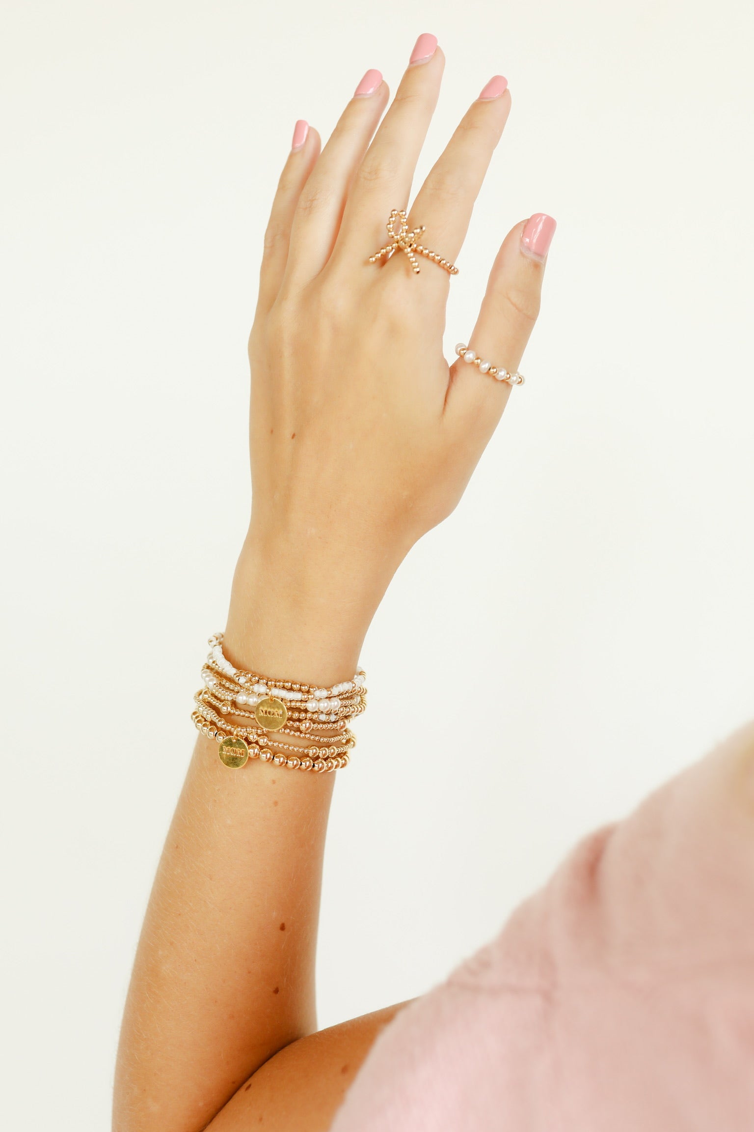 Mom Charm Sprinkle Bracelet