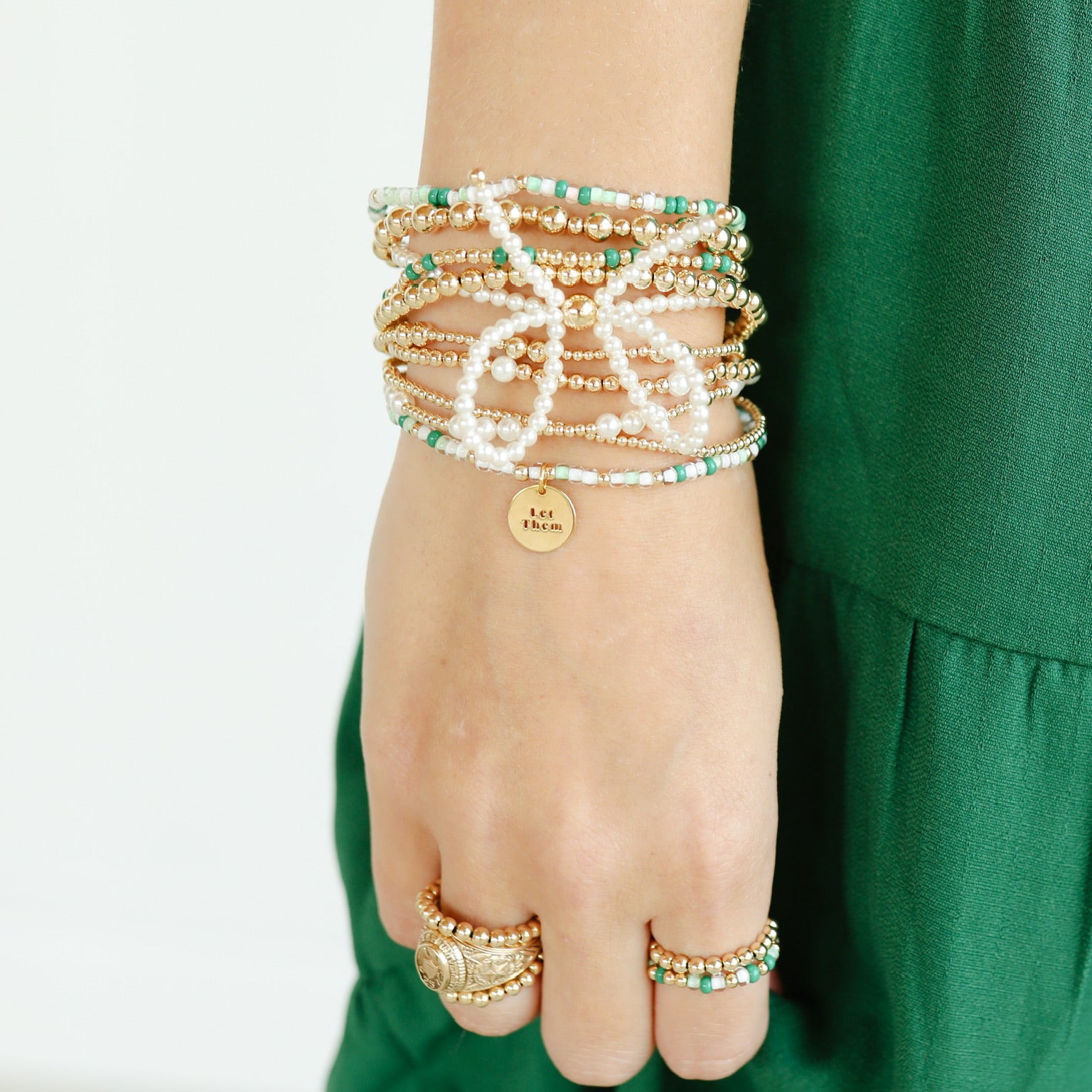 Kelly Green Hazel Bracelet