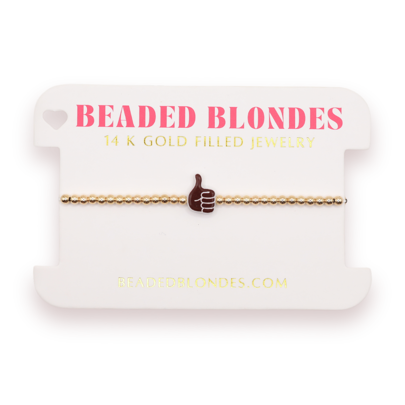 Thumbs Up Hand Sign Bracelet