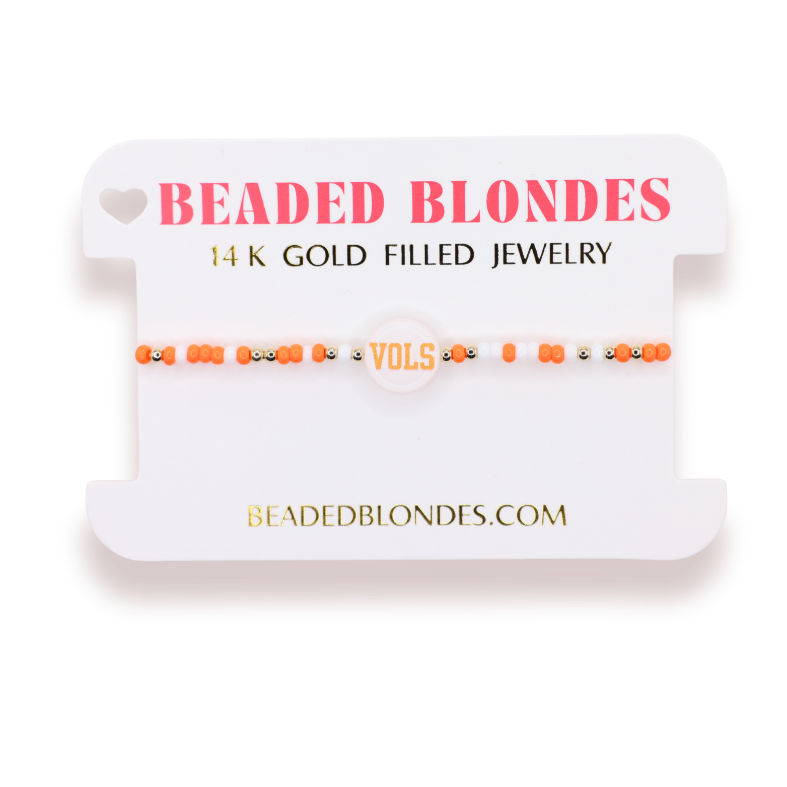 Tennessee Logo Flip Bracelet on Color