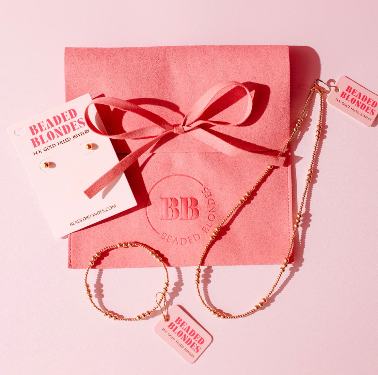 I Love You Gold Gift Set