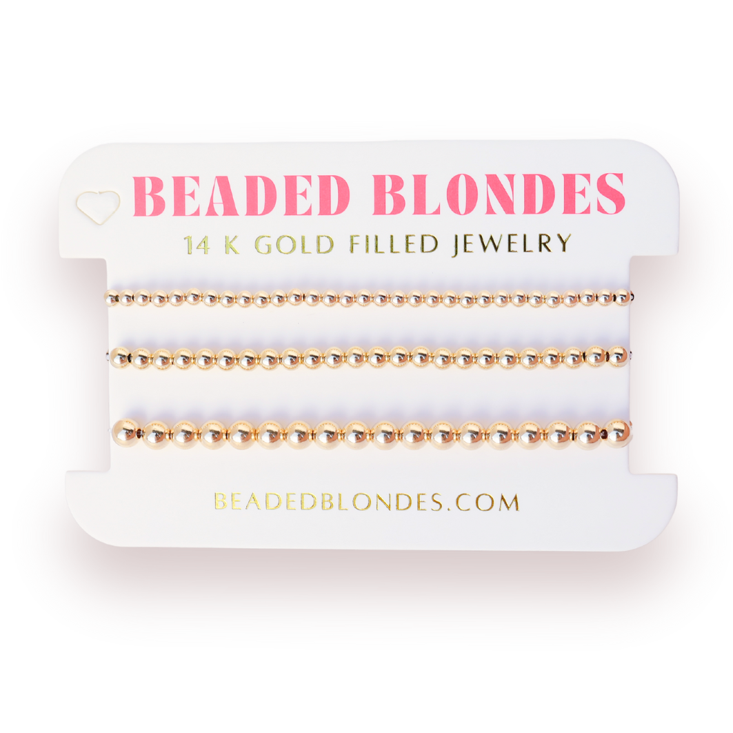 Not So Basic Set Gold (Set of 3)