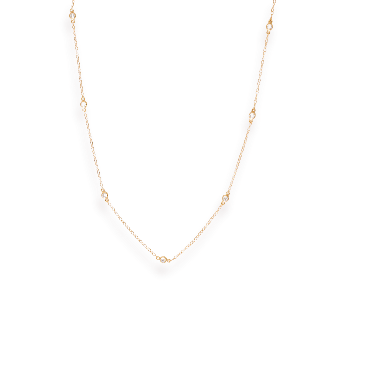 Crystal Chain Necklace