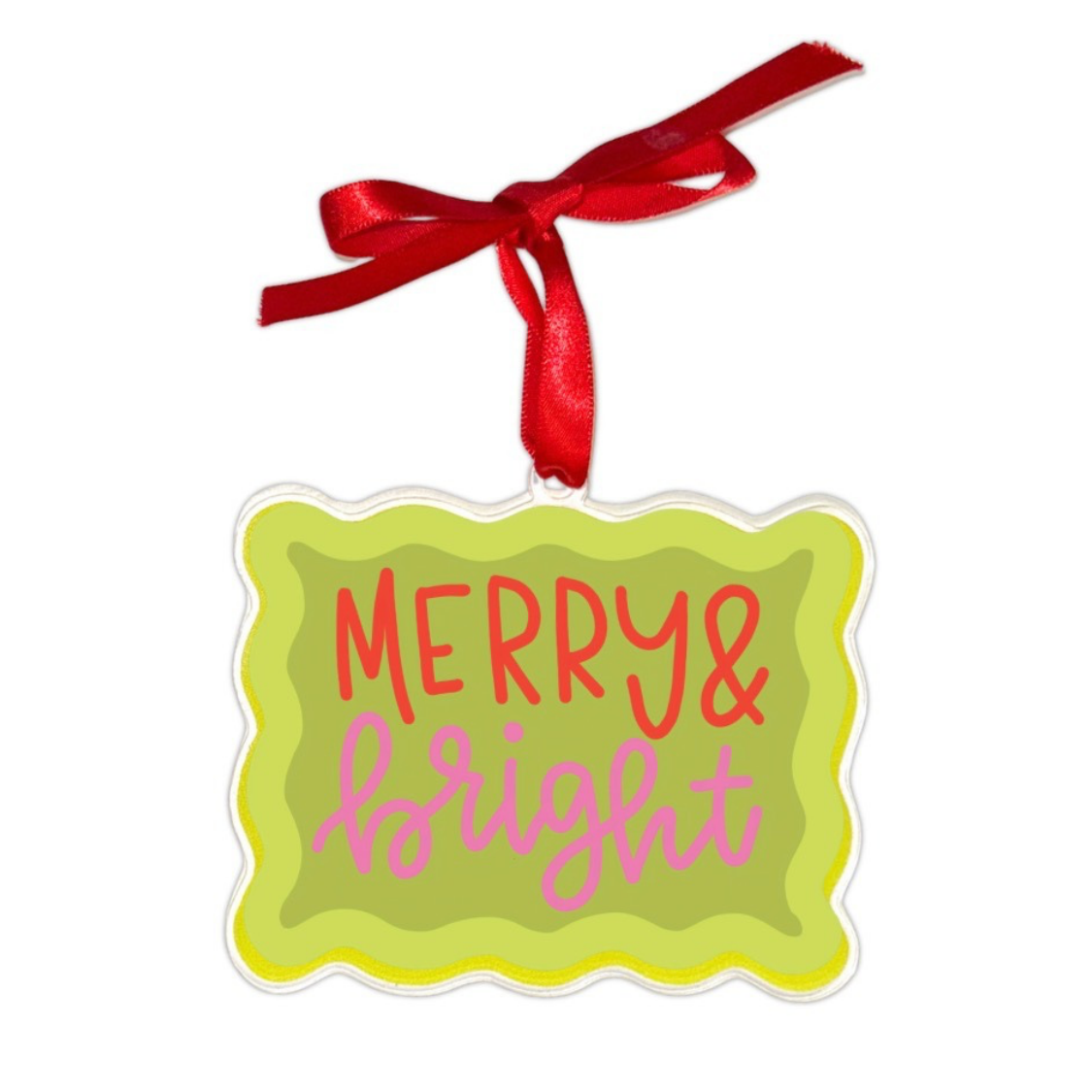 Merry & Bright Ornament